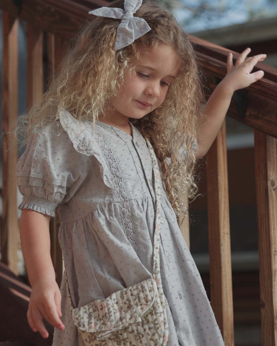 Lana Dress Dusty Blue