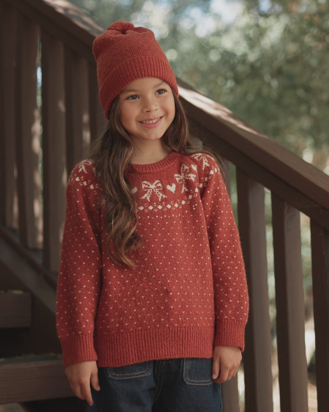Fair Isle Sweater Ruby