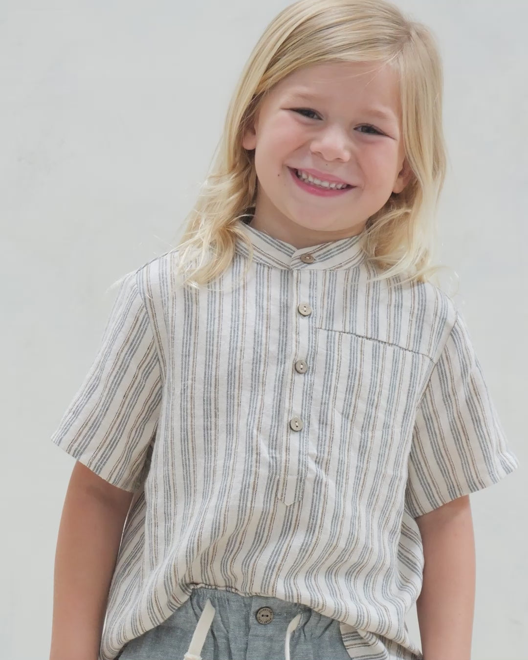 Mason Shirt || Nautical Stripe