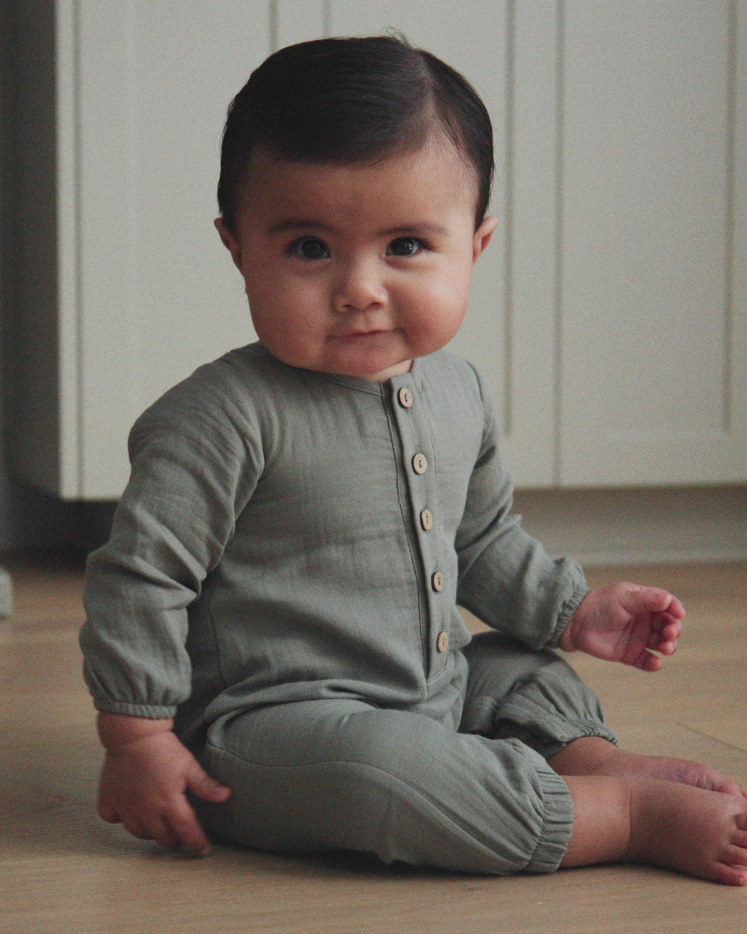 Woven Jumpsuit Spruce