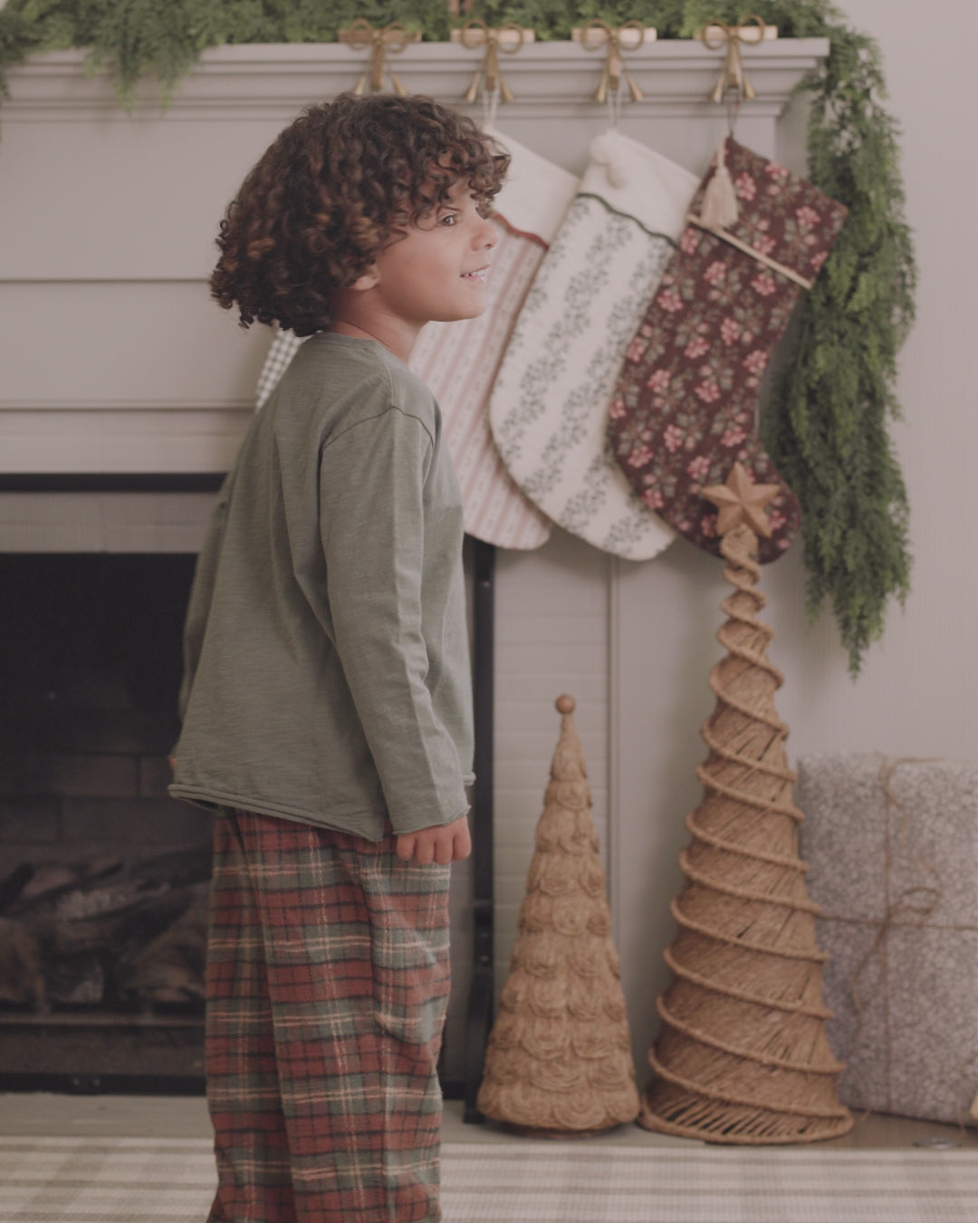 Palmer Pant || Holiday Plaid