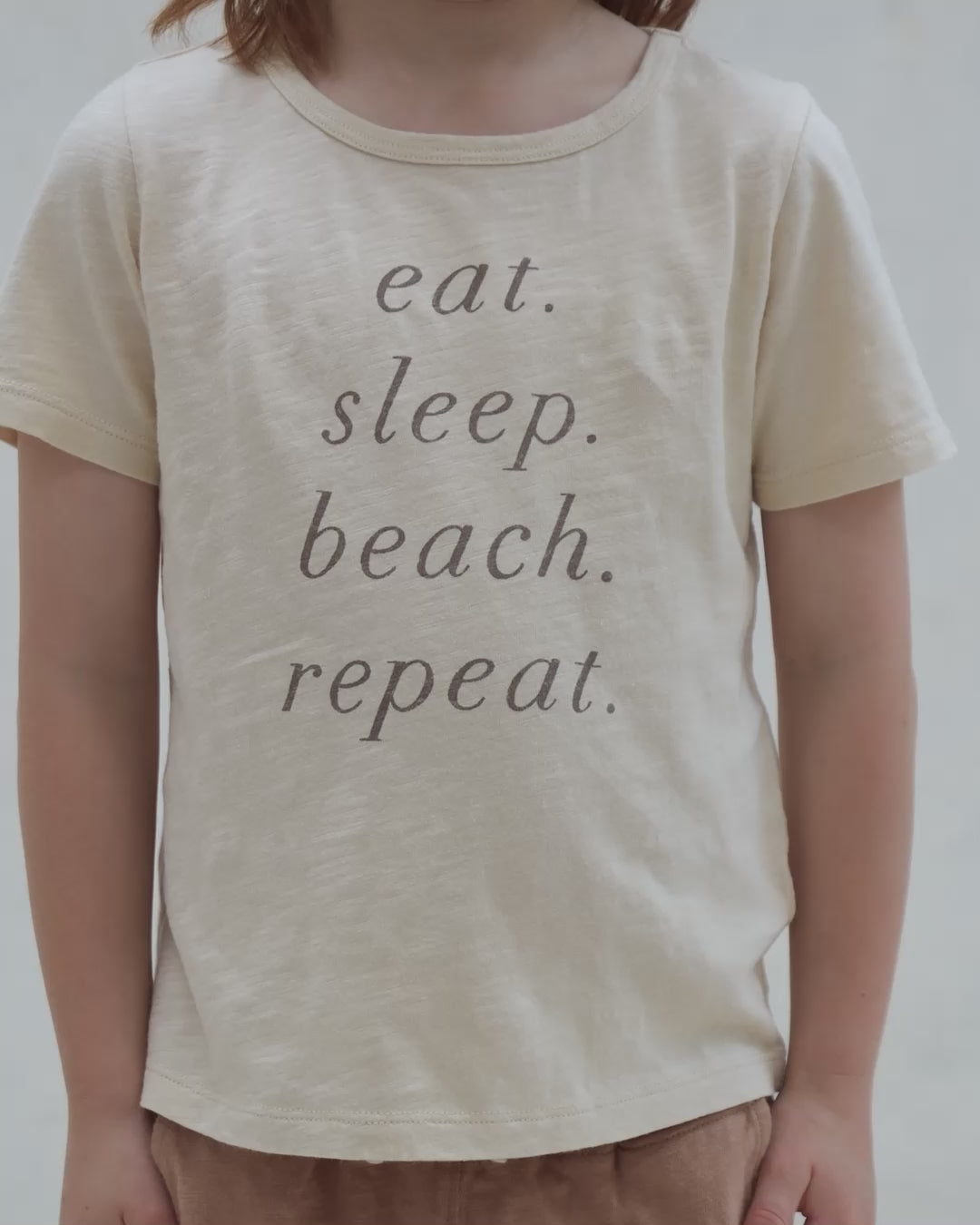 Basic Tee || Eat. Sleep. Beach. Repeat.