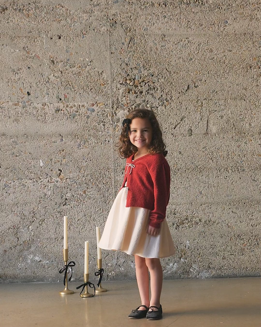 Bow Cardigan | Ruby
