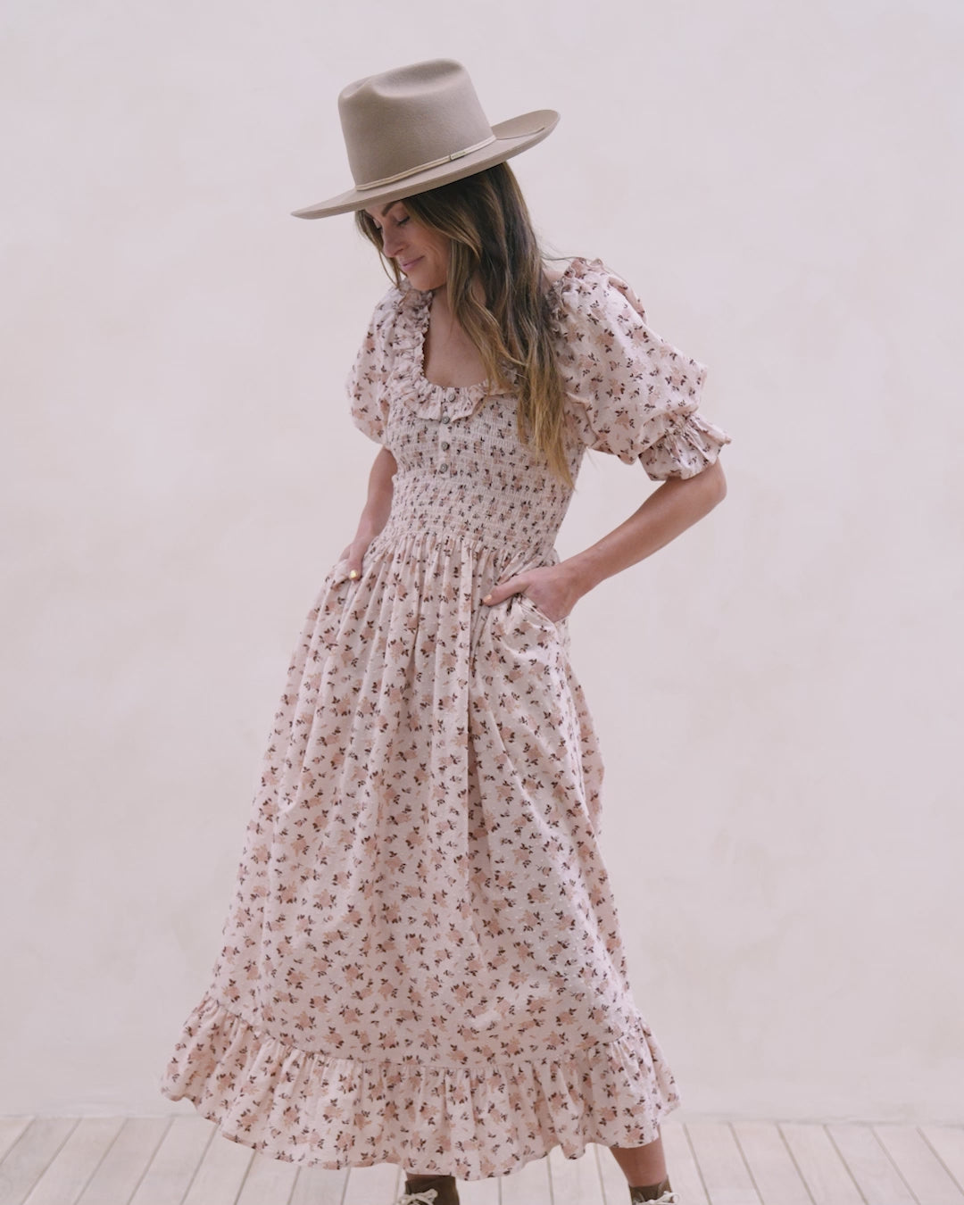 Lexi Dress | Harvest Rose