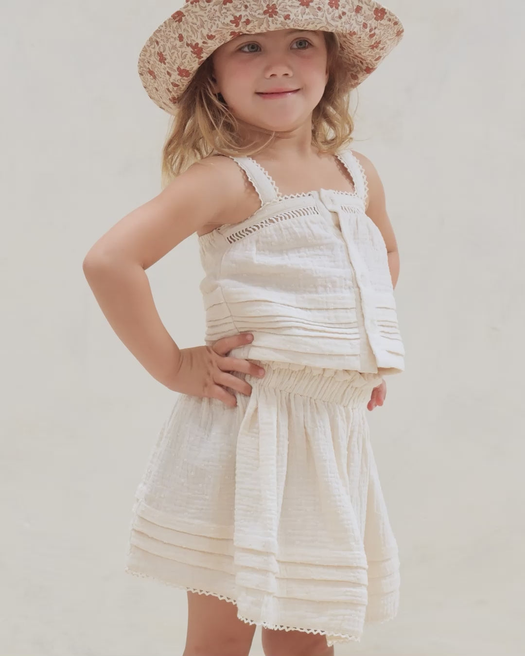 Mae Skirt || Ivory