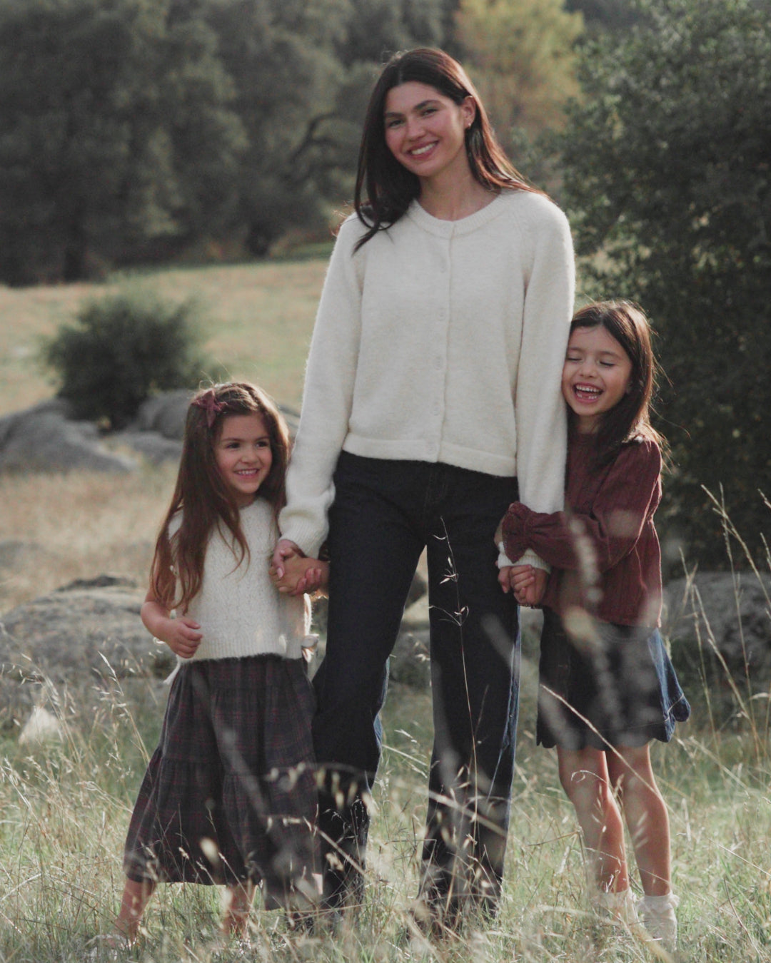 Women's Fuzzy Cardigan Natural