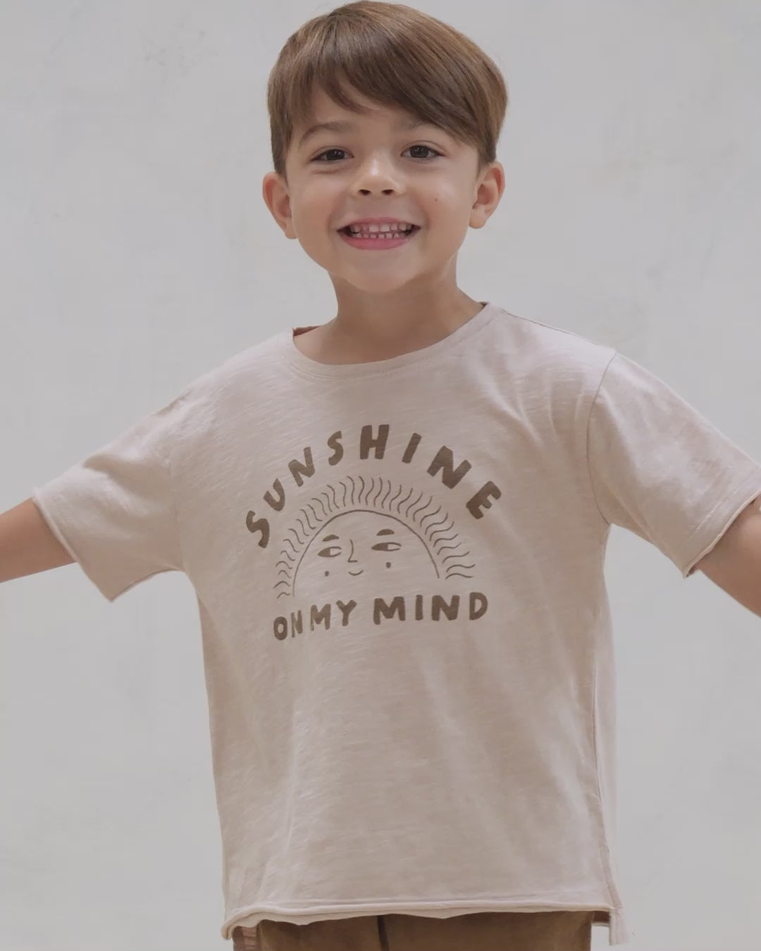 Raw Edge Tee || Sunshine On My Mind