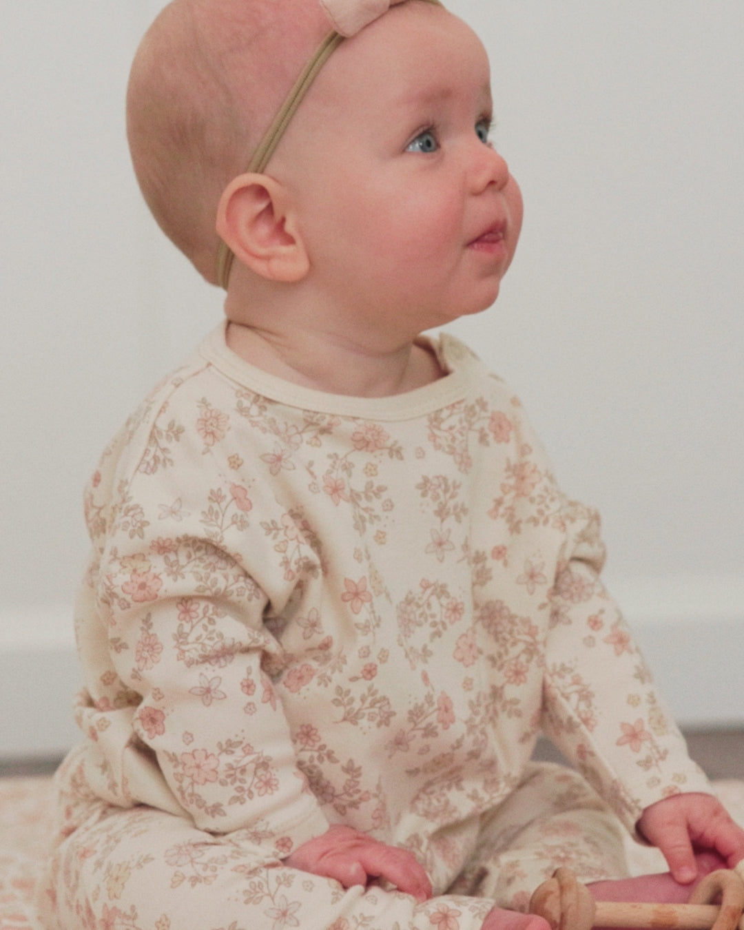 Long Sleeve Tee Floral Vine