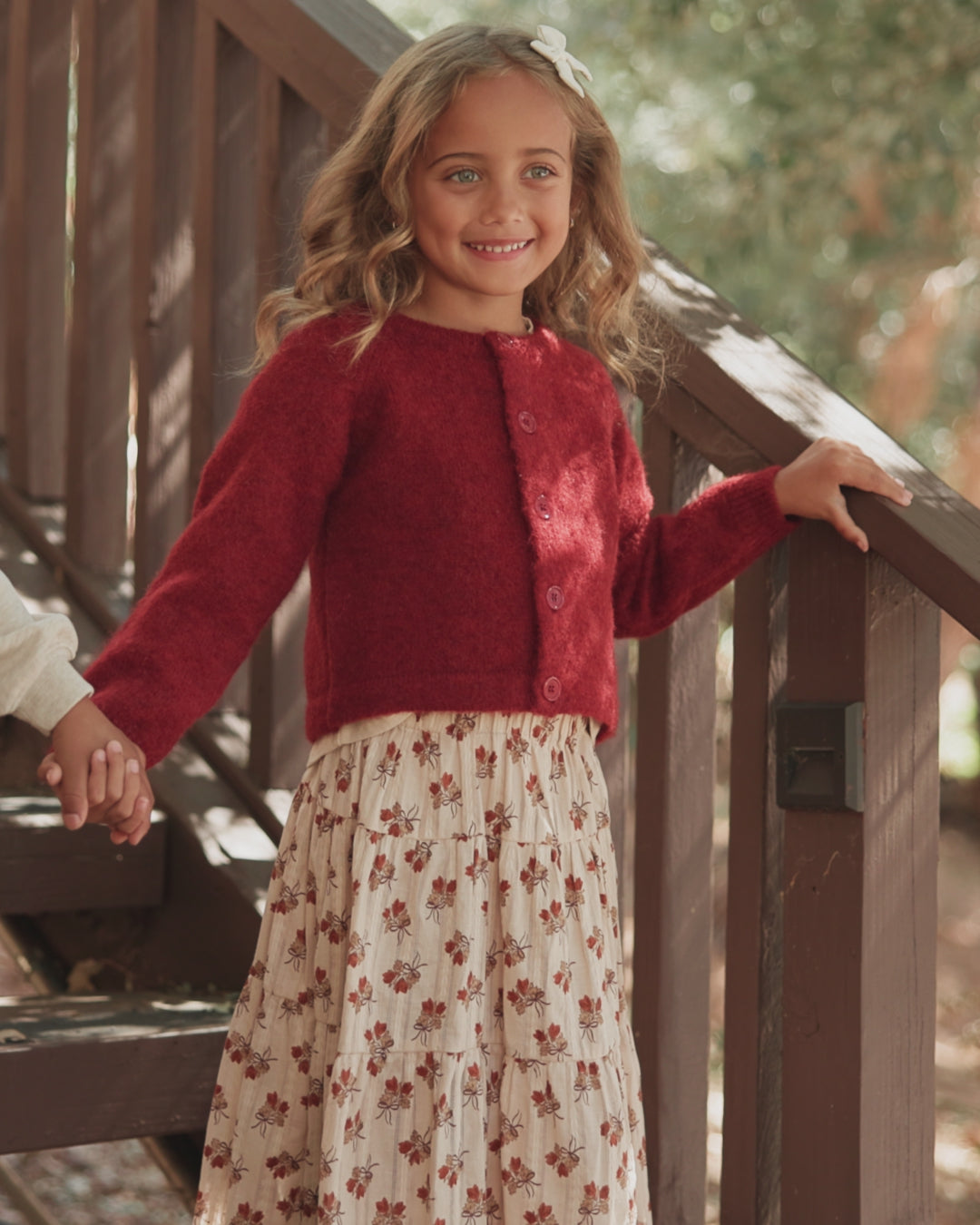 Fuzzy Cardigan Ruby