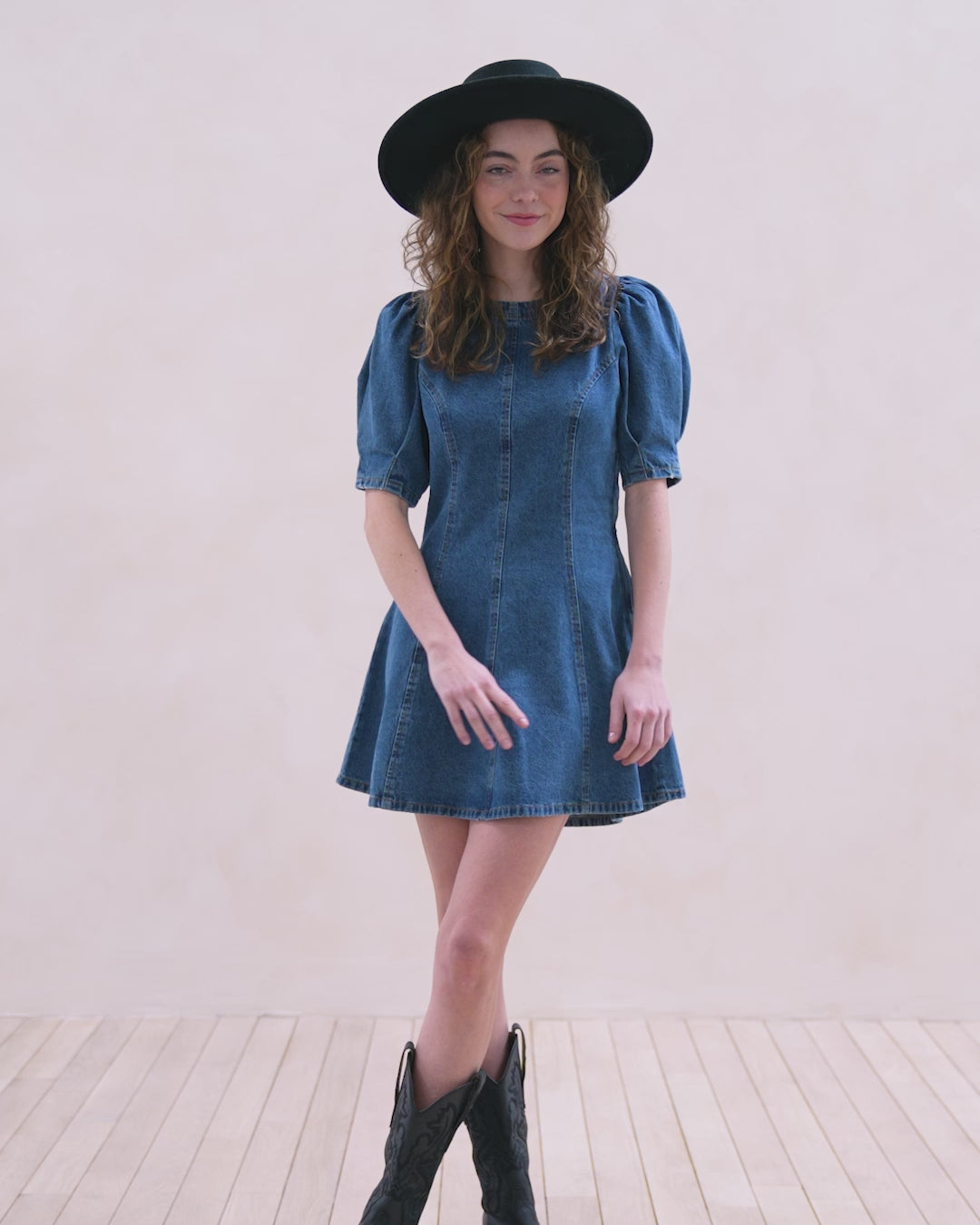 Levi Mini Dress | Indigo