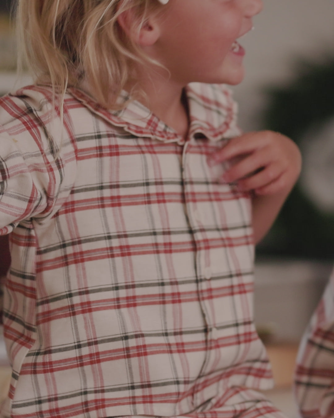Ruffle Pajamas | Holiday Flannel
