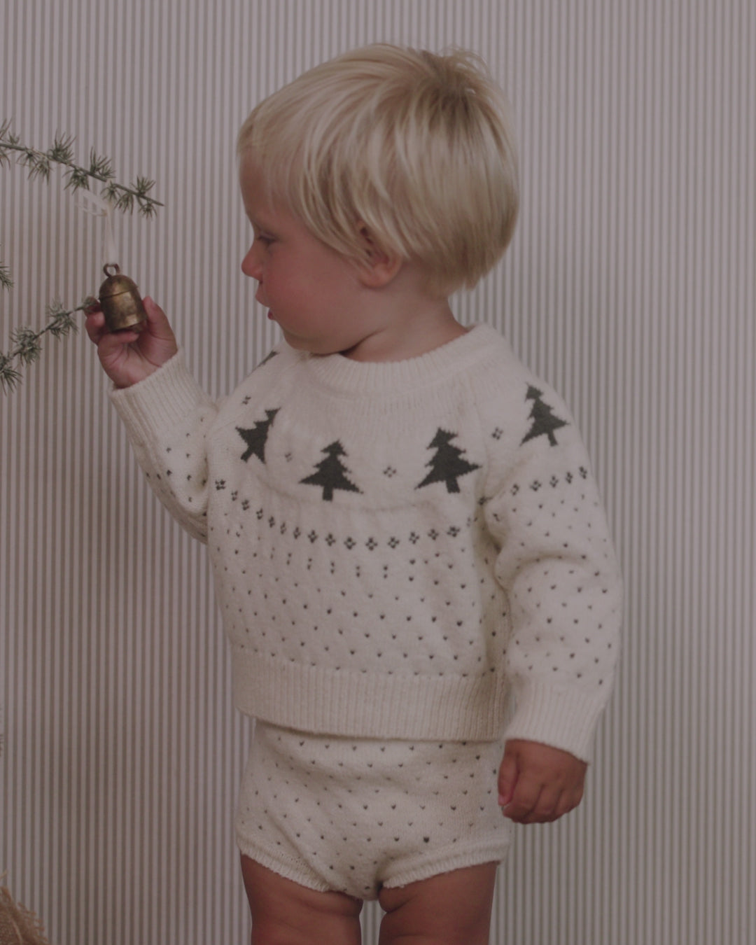 Fair Isle Sweater || Trees