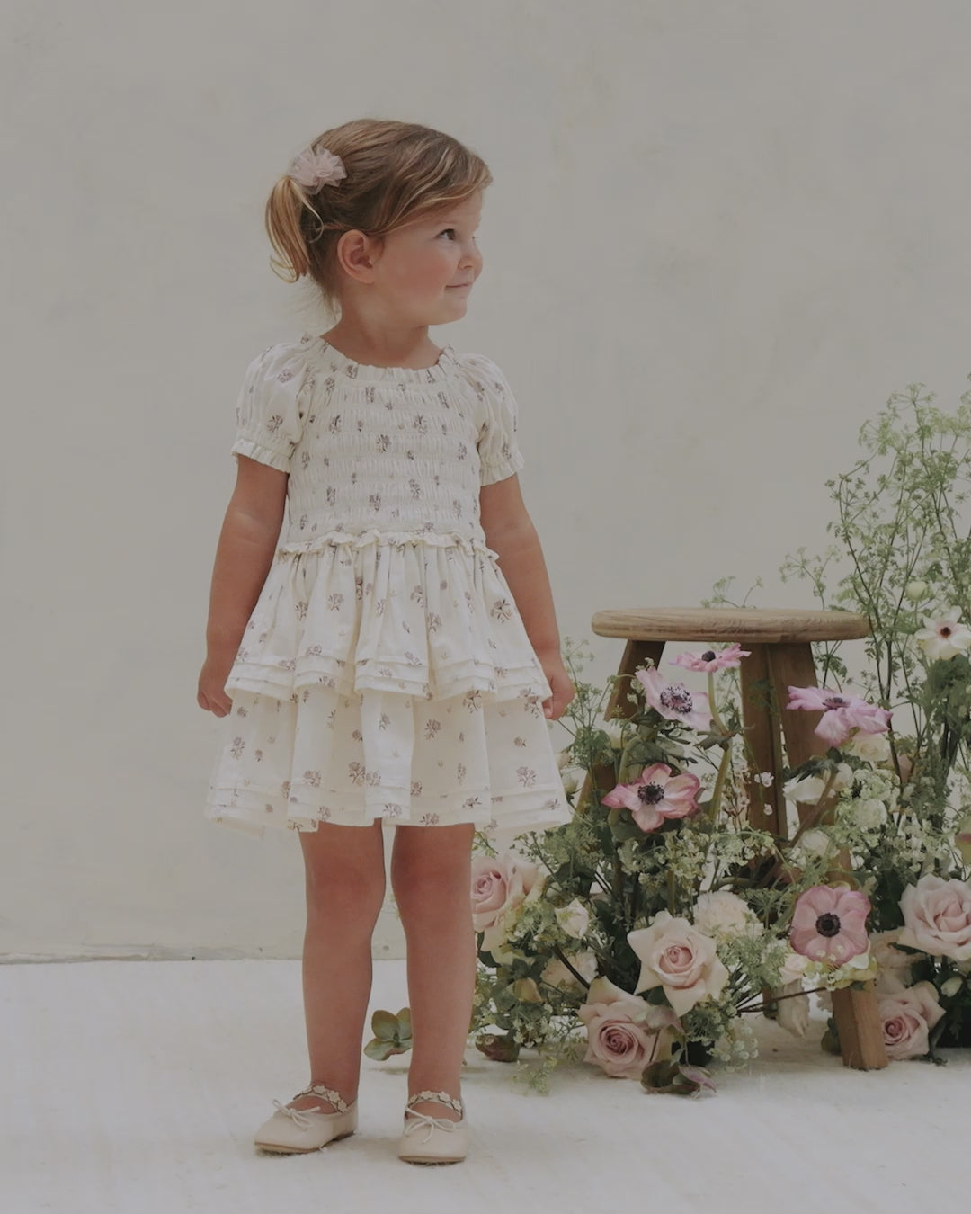 Cosette Dress || Rose Ditsy