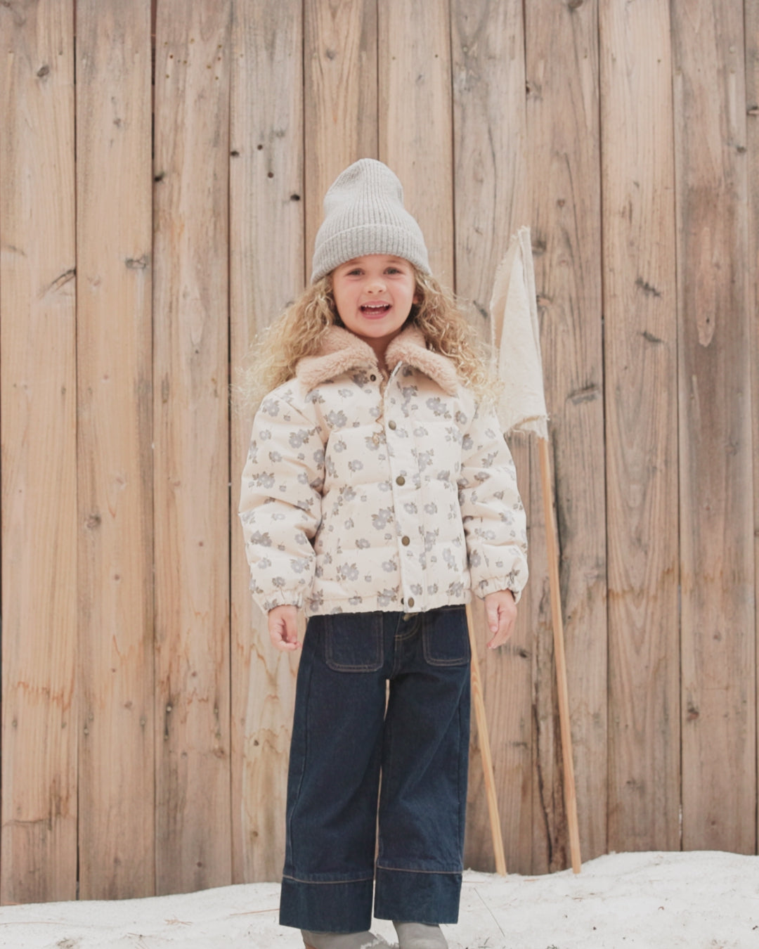 Idyllwild Jacket Blue Floral