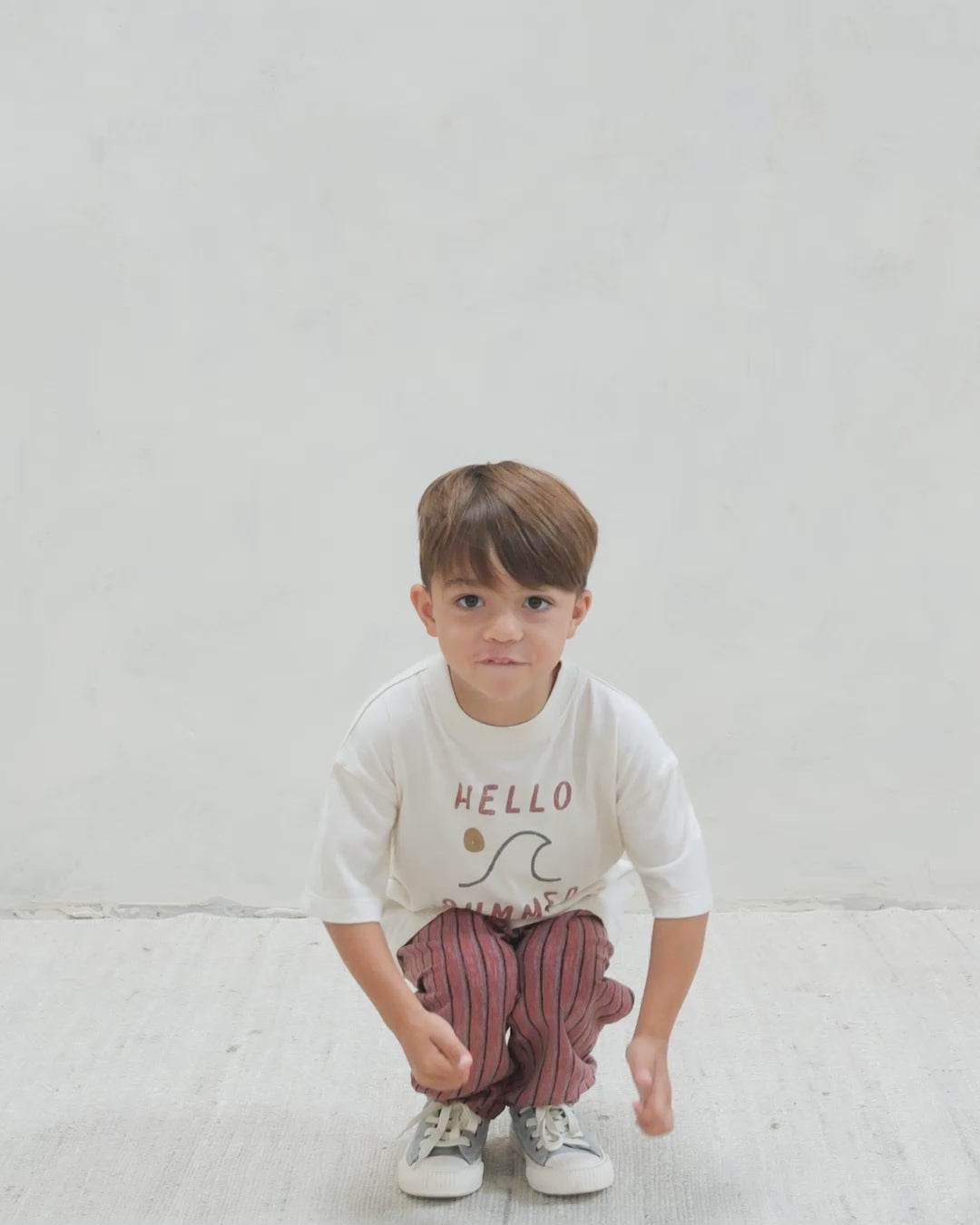 Rory Pant || Red Multi-Stripe