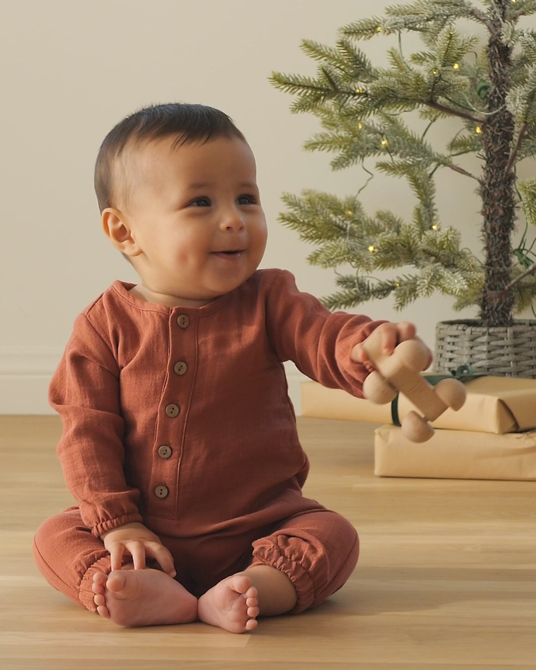 Eden Romper || Winter Ditsy