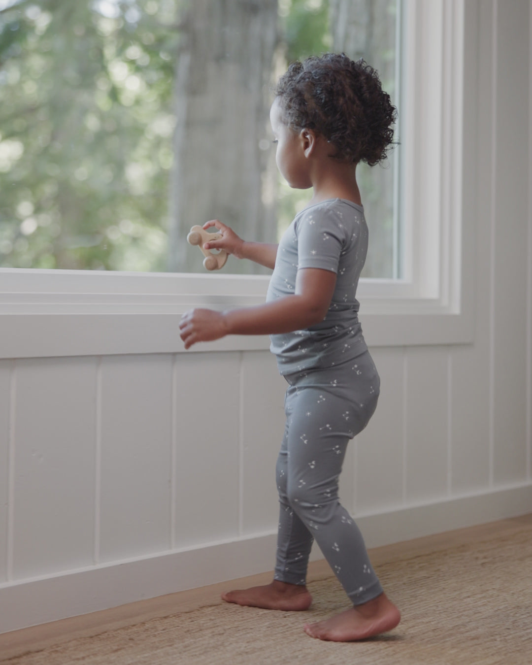 Ensemble pyjama manches courtes en bambou Starlight