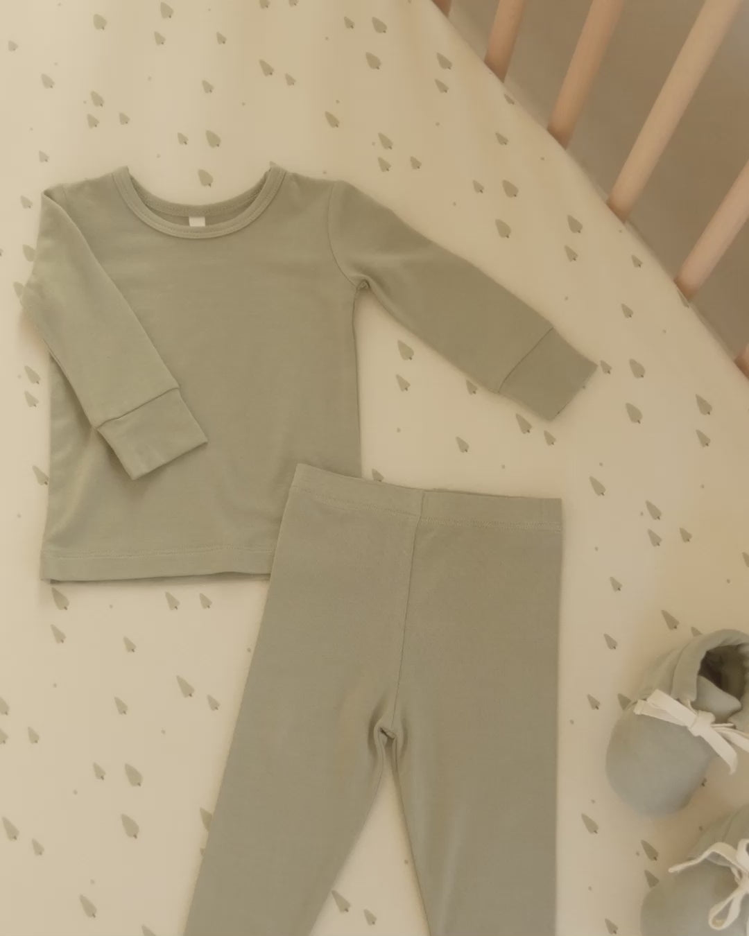 Ensemble pyjama en bambou || Fougère