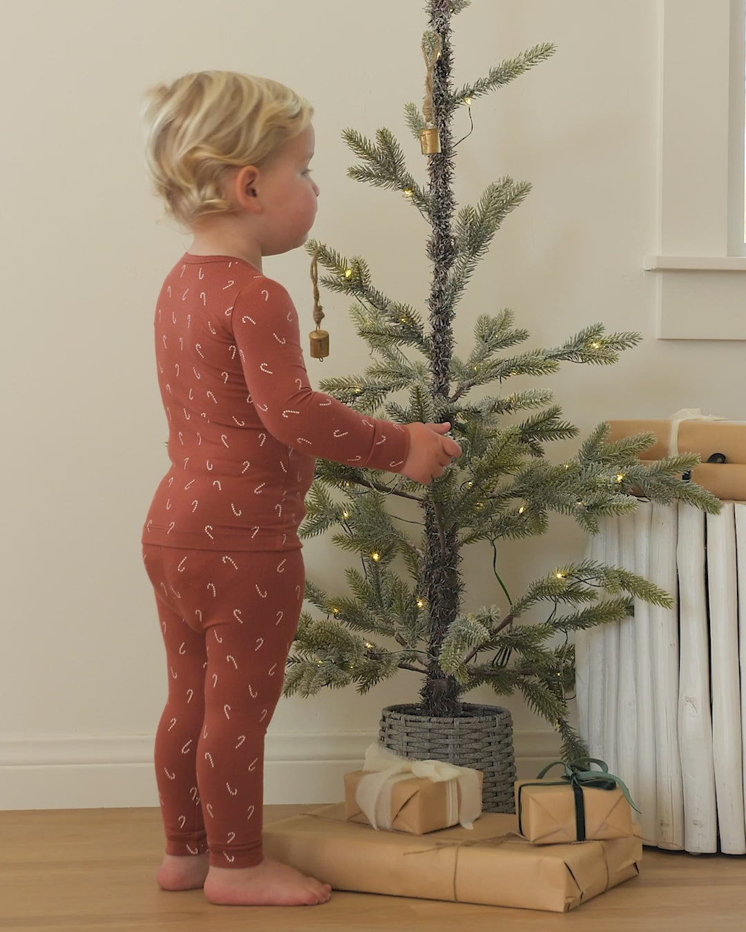 Bamboo Pajama Set || Forest Check
