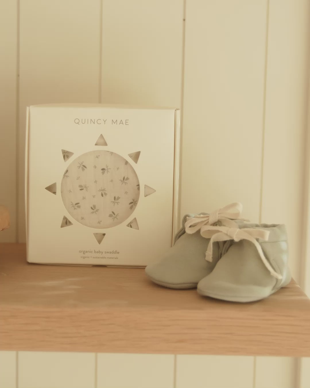 Woven Swaddle || Bluebell