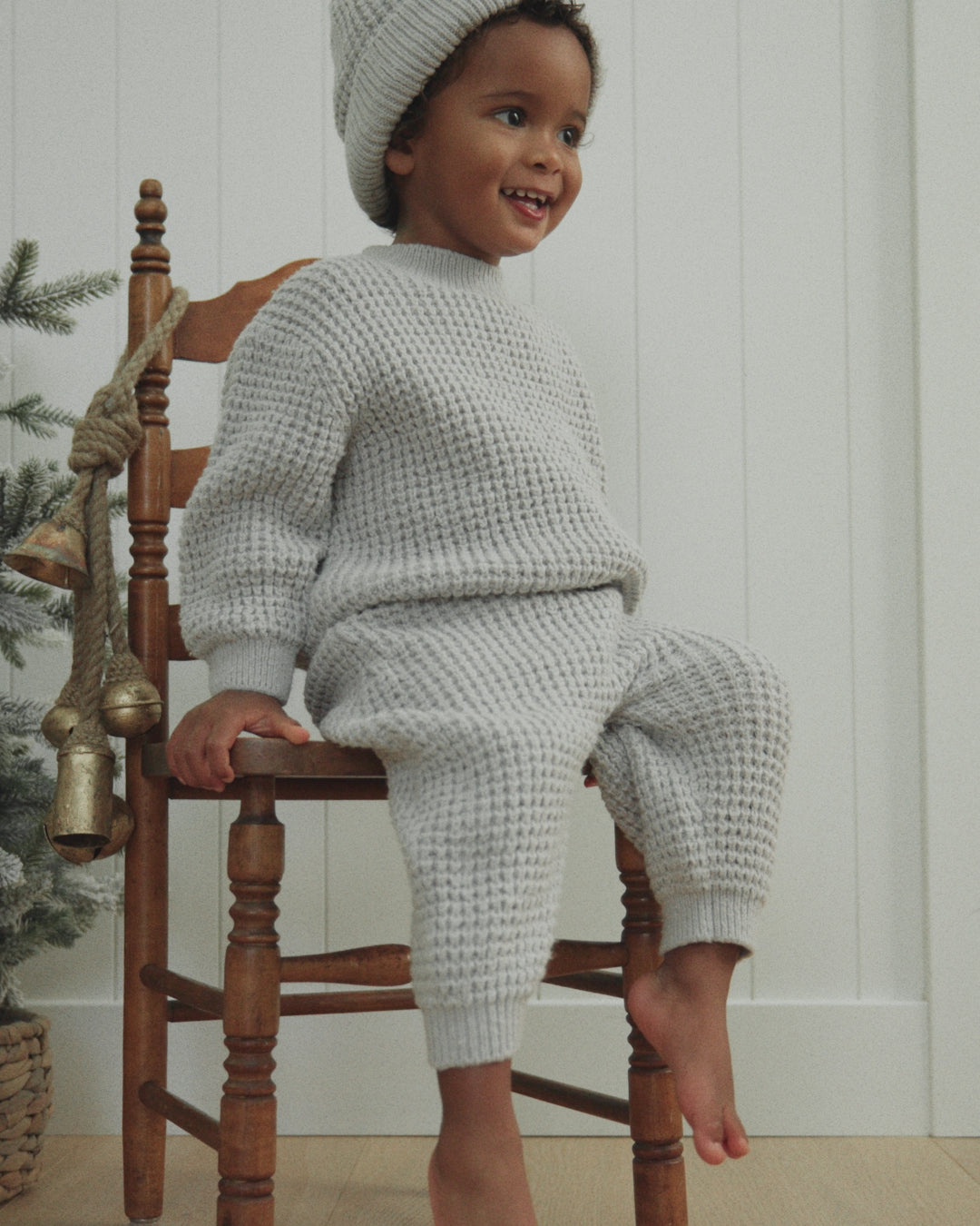 Chunky Knit Pant Fog