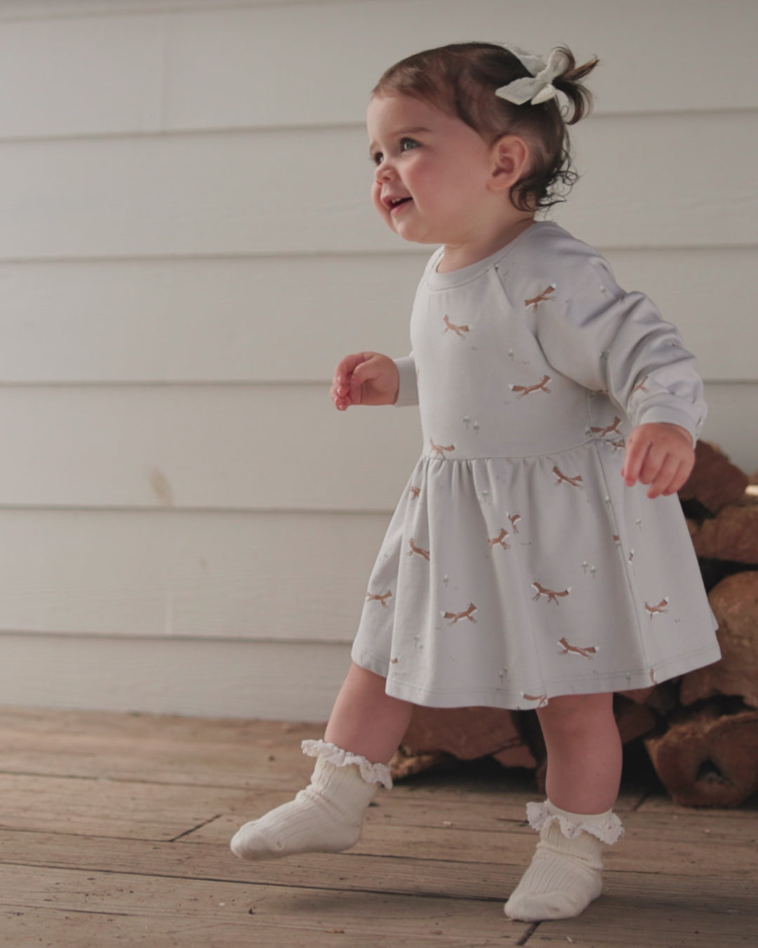 Robe raglan Renards