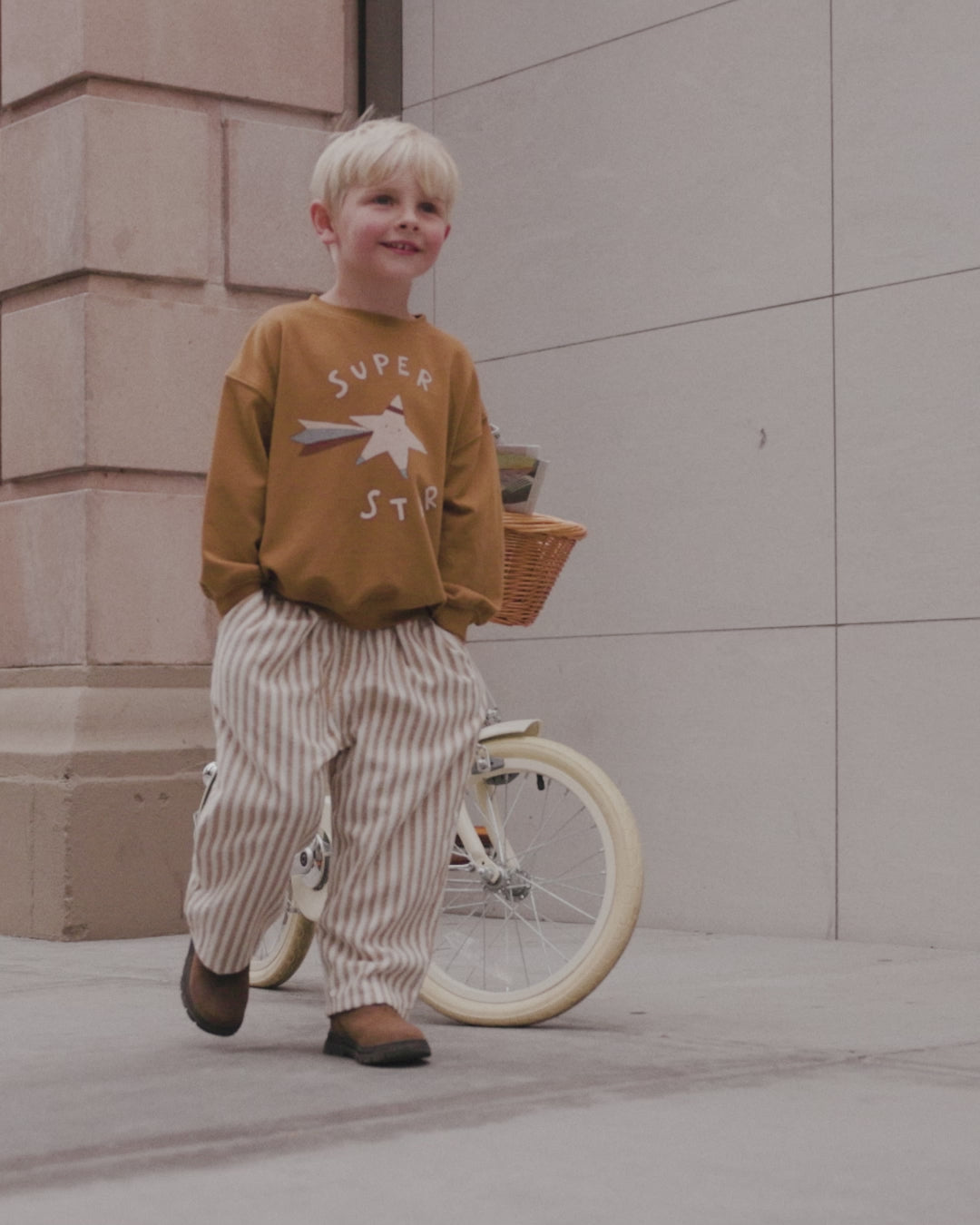 Pantalon Palmer || Rayures dorées