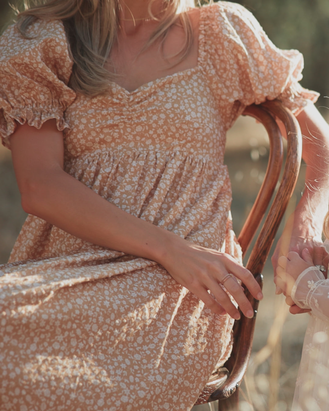 Robe Chloe pour femme, Golden Meadow