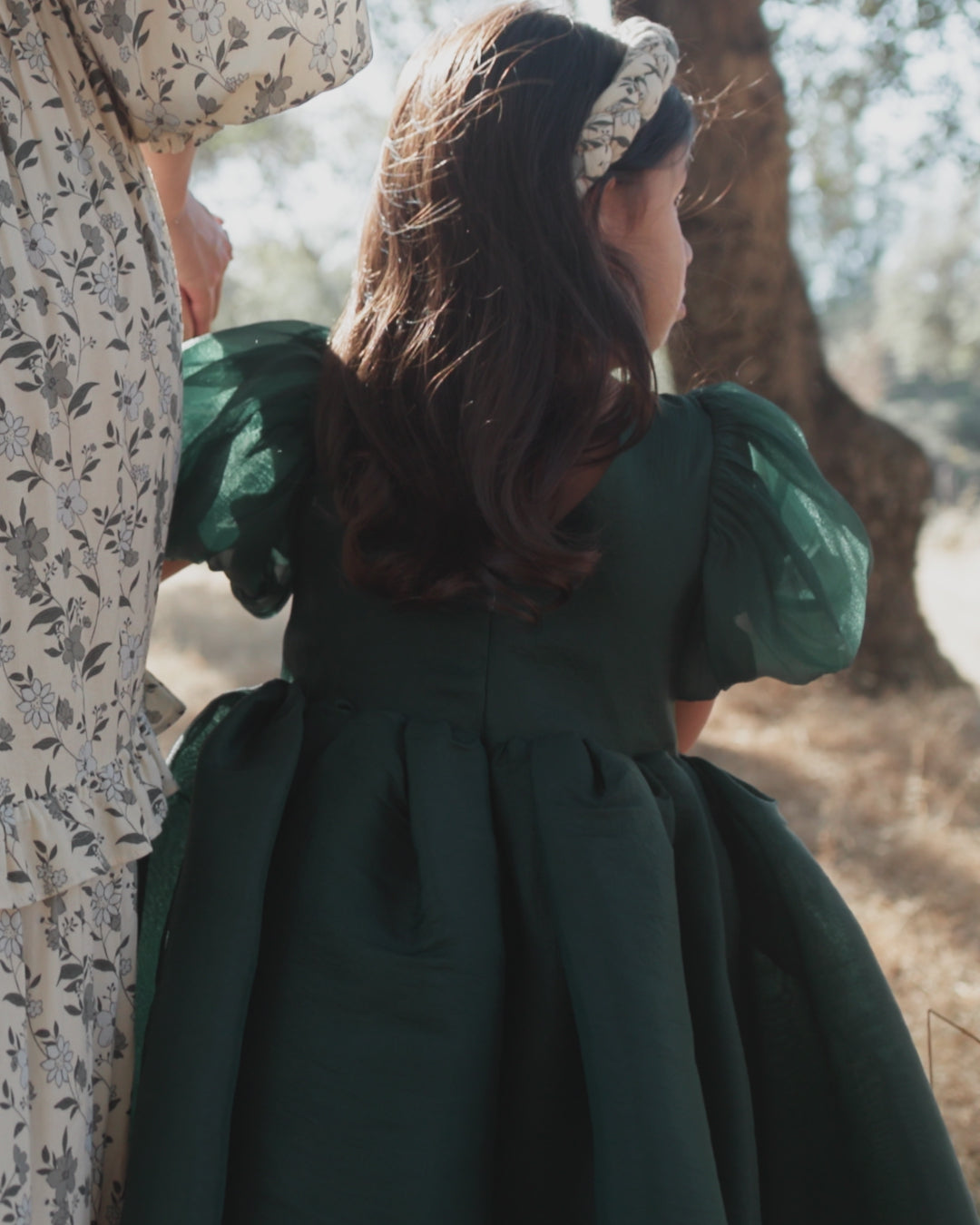 Robe Sofia Vert scintillant