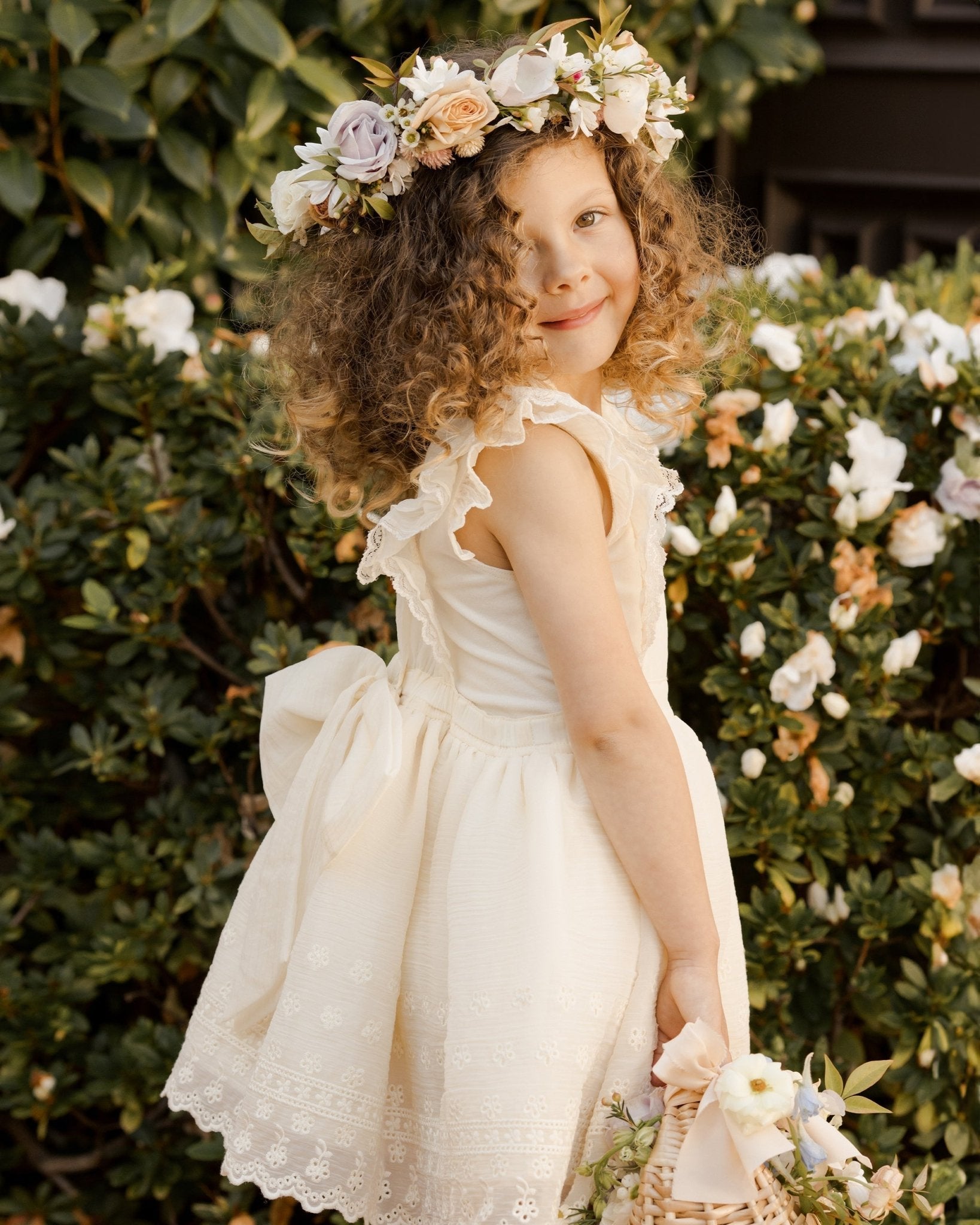 Provence Dress || Ivory - Rylee + Cru Canada