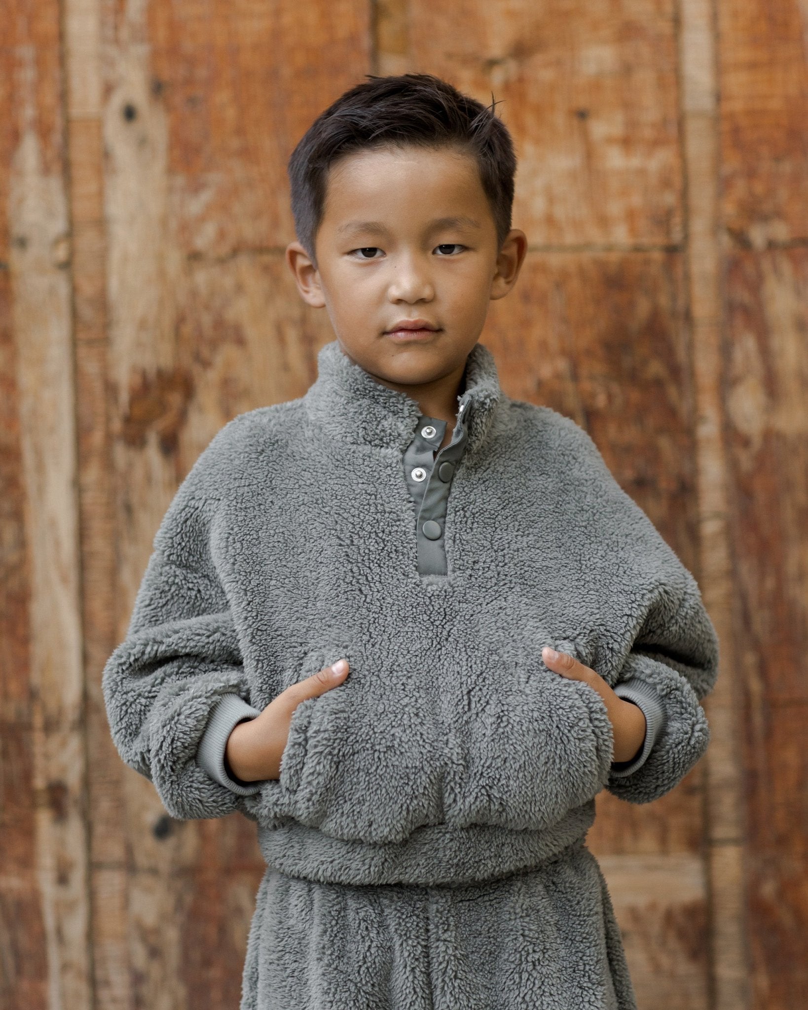 Quarter - Zip Pullover || Forest - Rylee + Cru Canada