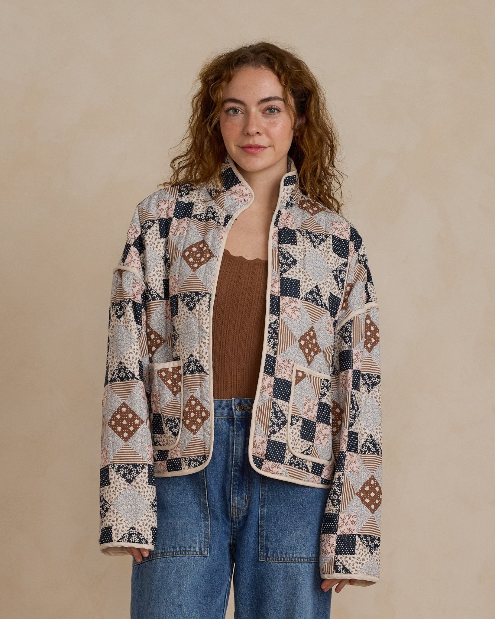 Quilted Jacket | Patchwork - Rylee + Cru Canada