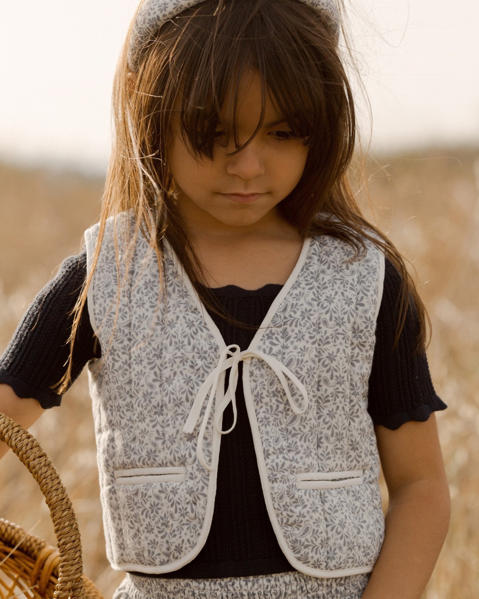 Quilted Vest || Ditsy - Rylee + Cru Canada