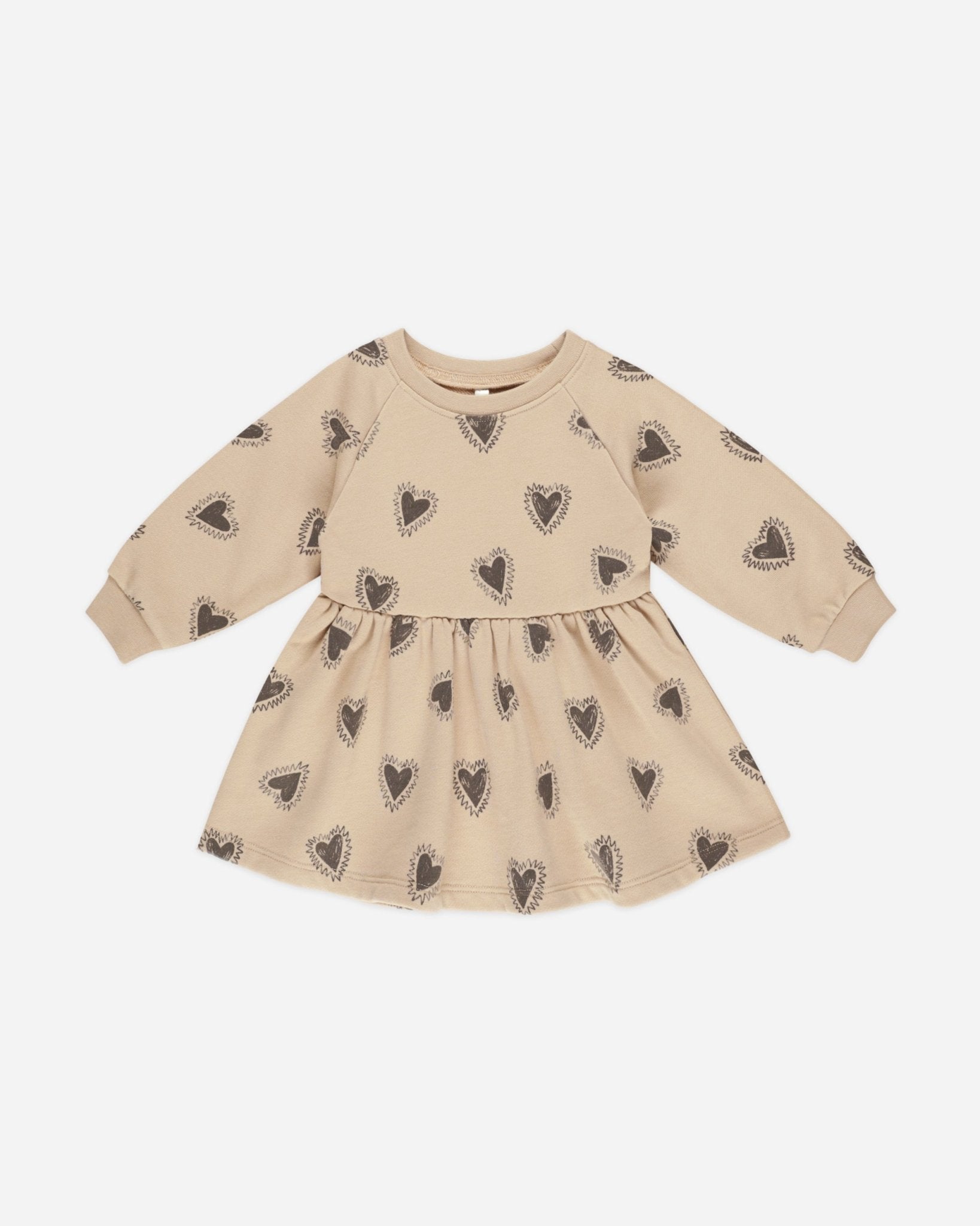 Raglan Dress || Hearts - Rylee + Cru Canada