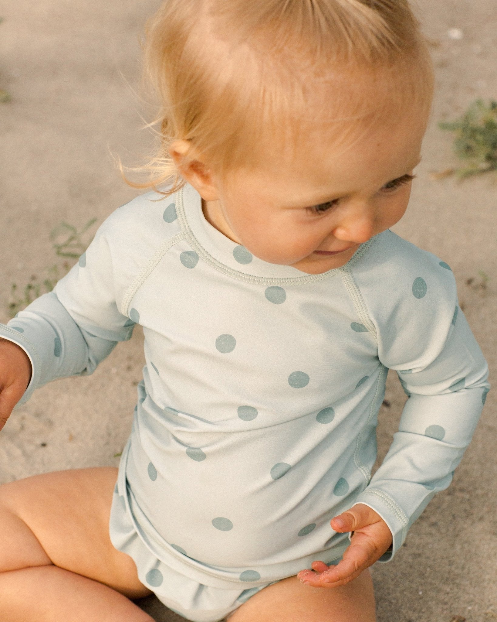 Rash Guard Girls Set || Polka Dot - Rylee + Cru Canada