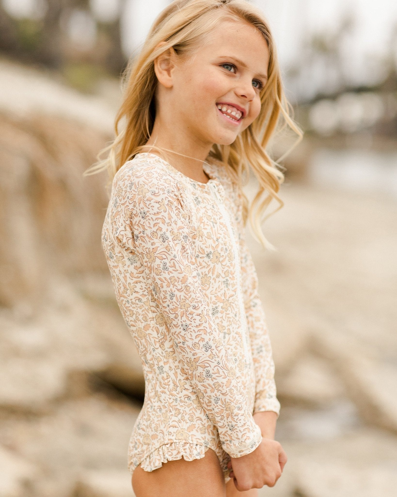 Rash Guard One - Piece || Blossom - Rylee + Cru Canada