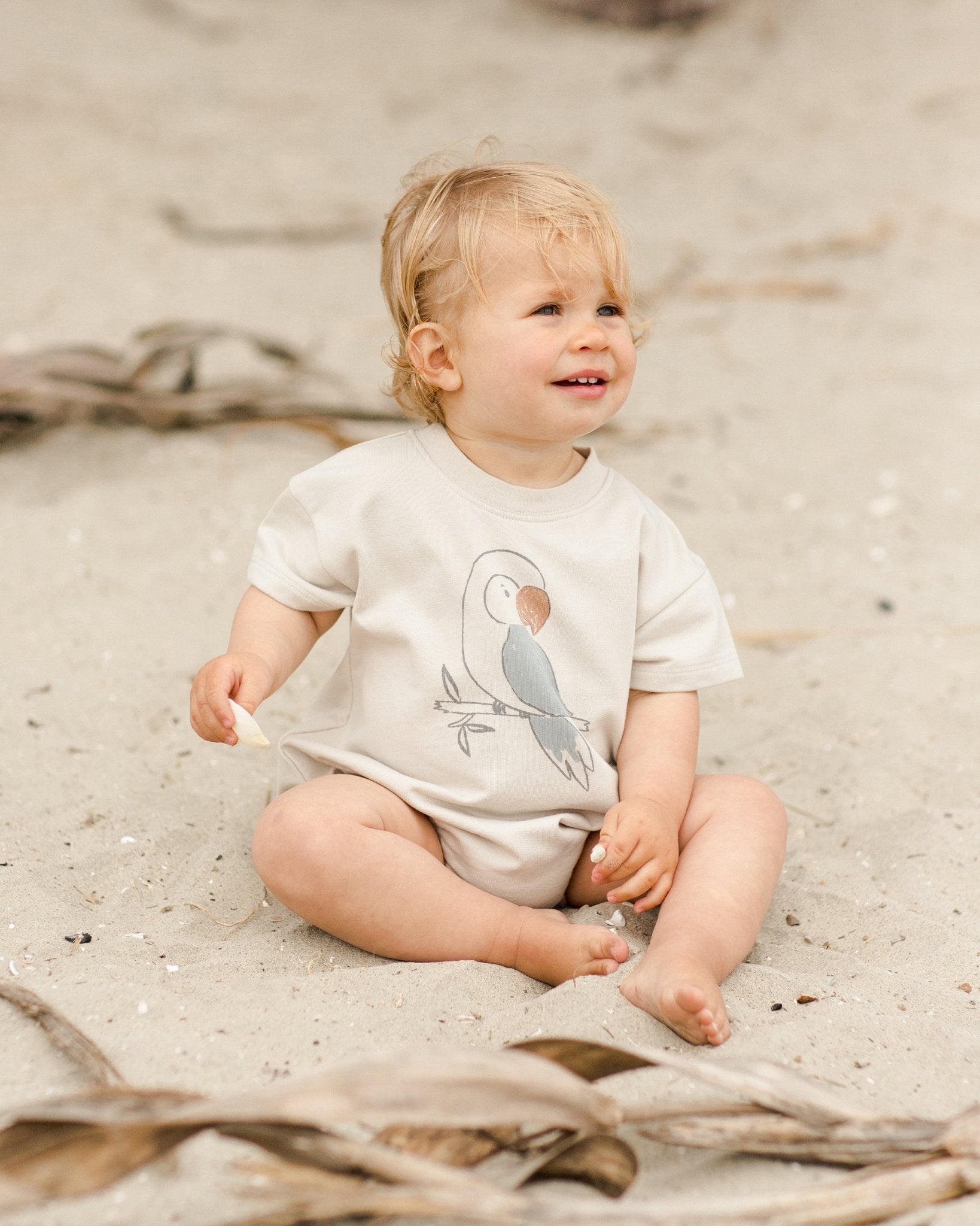 Relaxed Bubble Romper || Parrot - Rylee + Cru Canada