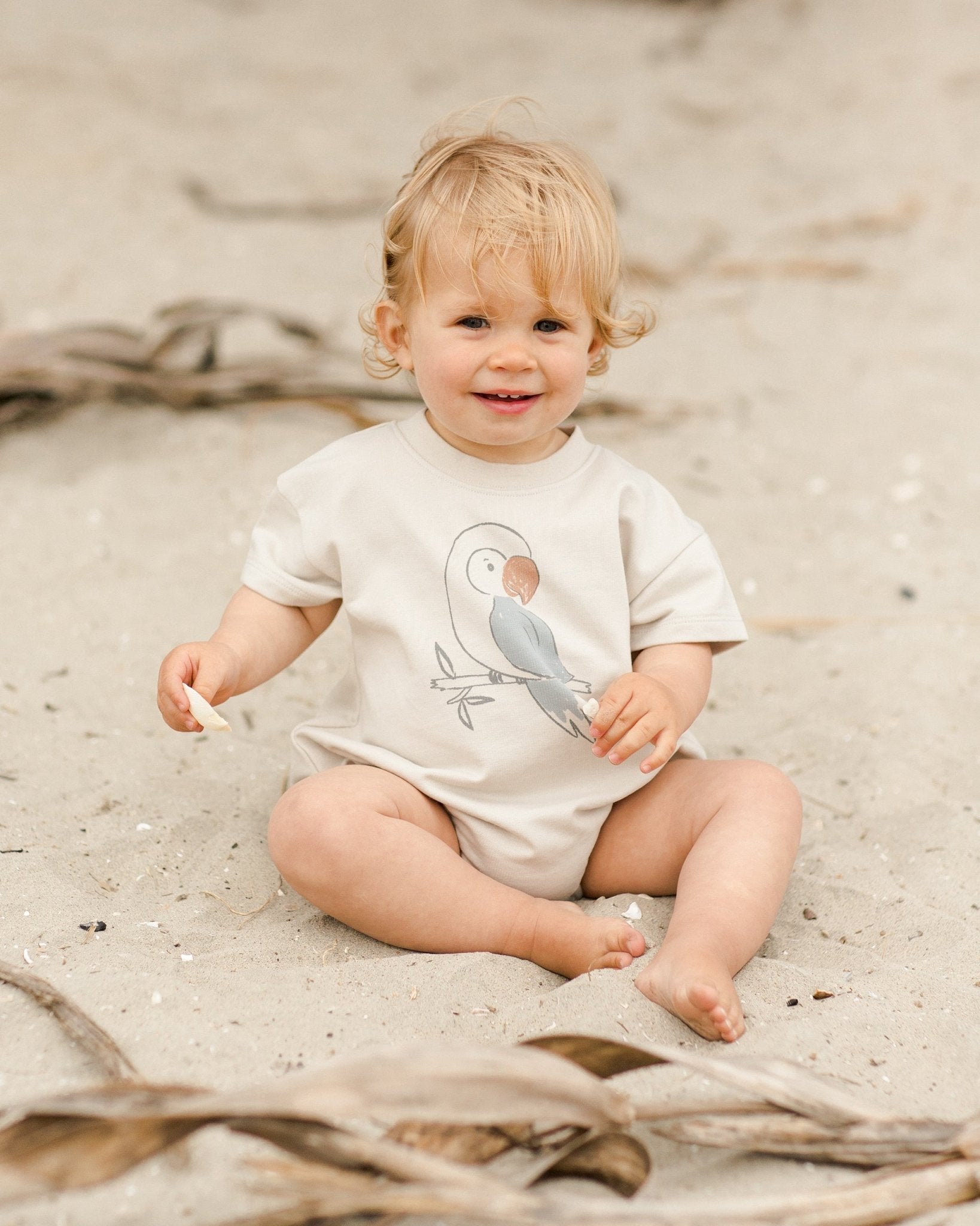 Relaxed Bubble Romper || Parrot - Rylee + Cru Canada