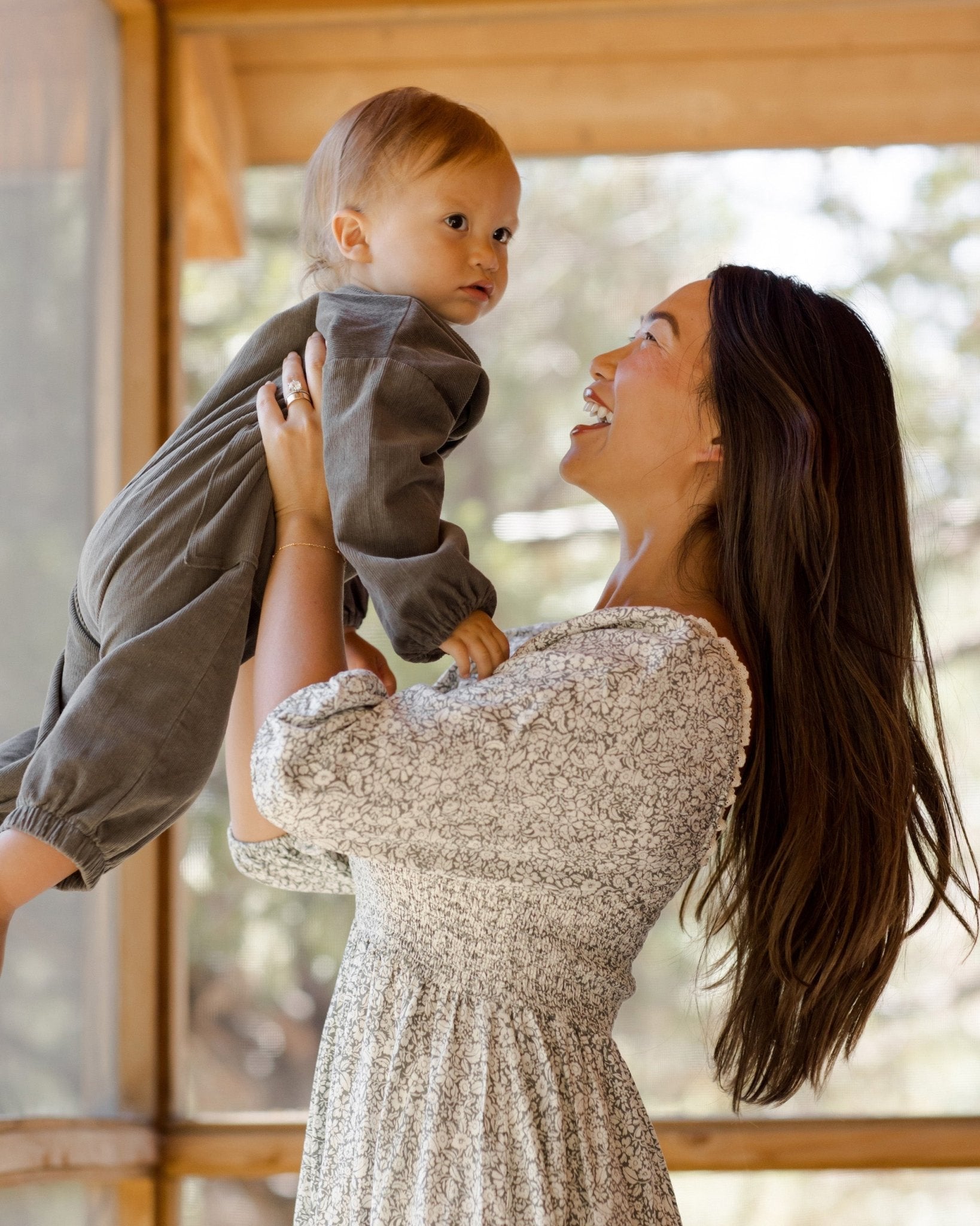 Relaxed Corduroy Jumpsuit || Forest - Rylee + Cru Canada