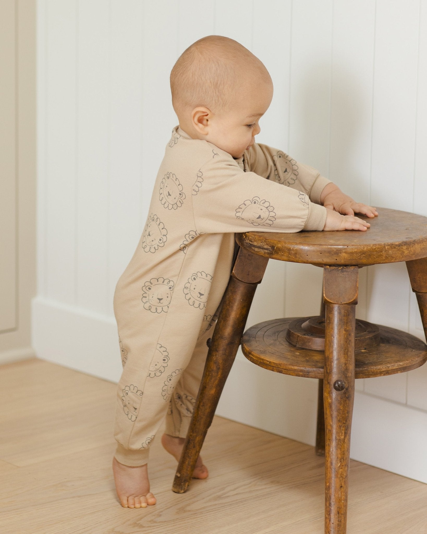 Relaxed Fleece Jumpsuit || Lions - Rylee + Cru Canada