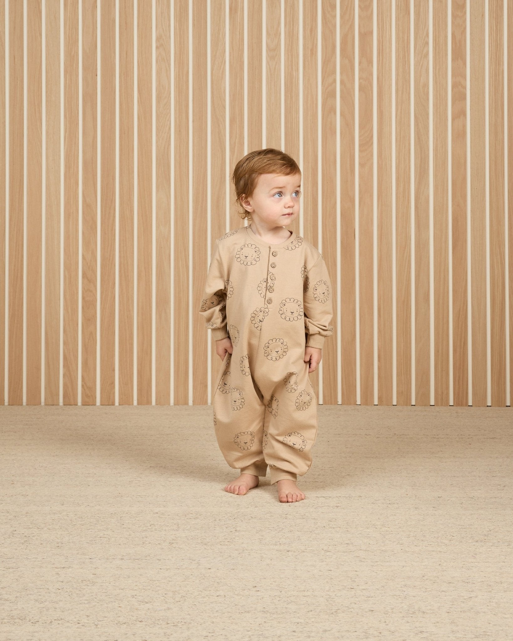 Relaxed Fleece Jumpsuit || Lions - Rylee + Cru Canada