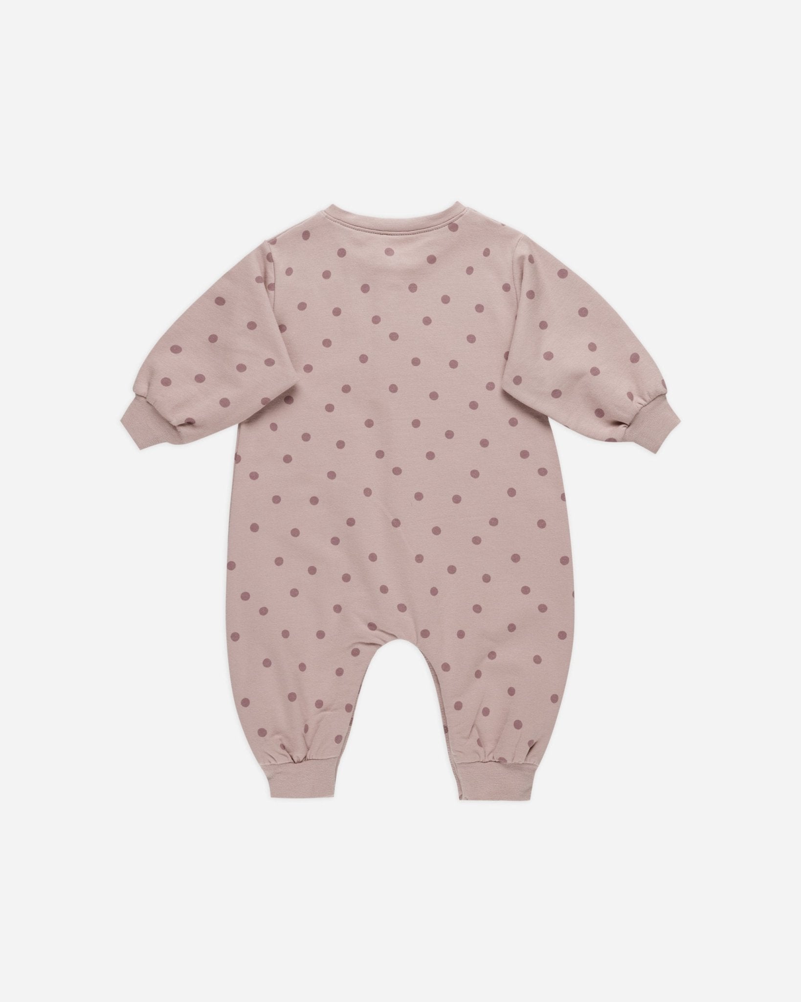 Relaxed Fleece Jumpsuit || Polka Dots - Rylee + Cru Canada