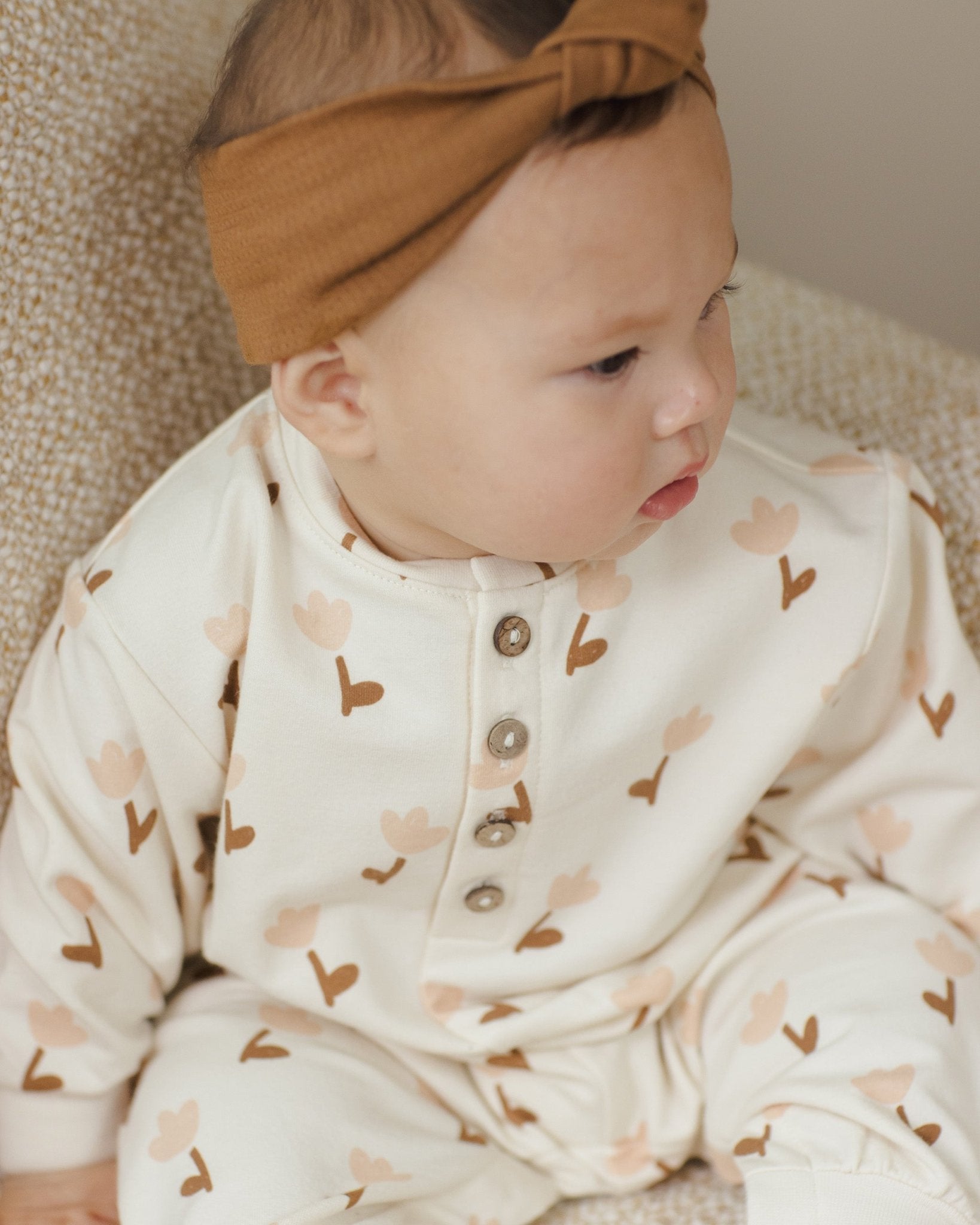 Relaxed Fleece Jumpsuit || Tulips - Rylee + Cru Canada