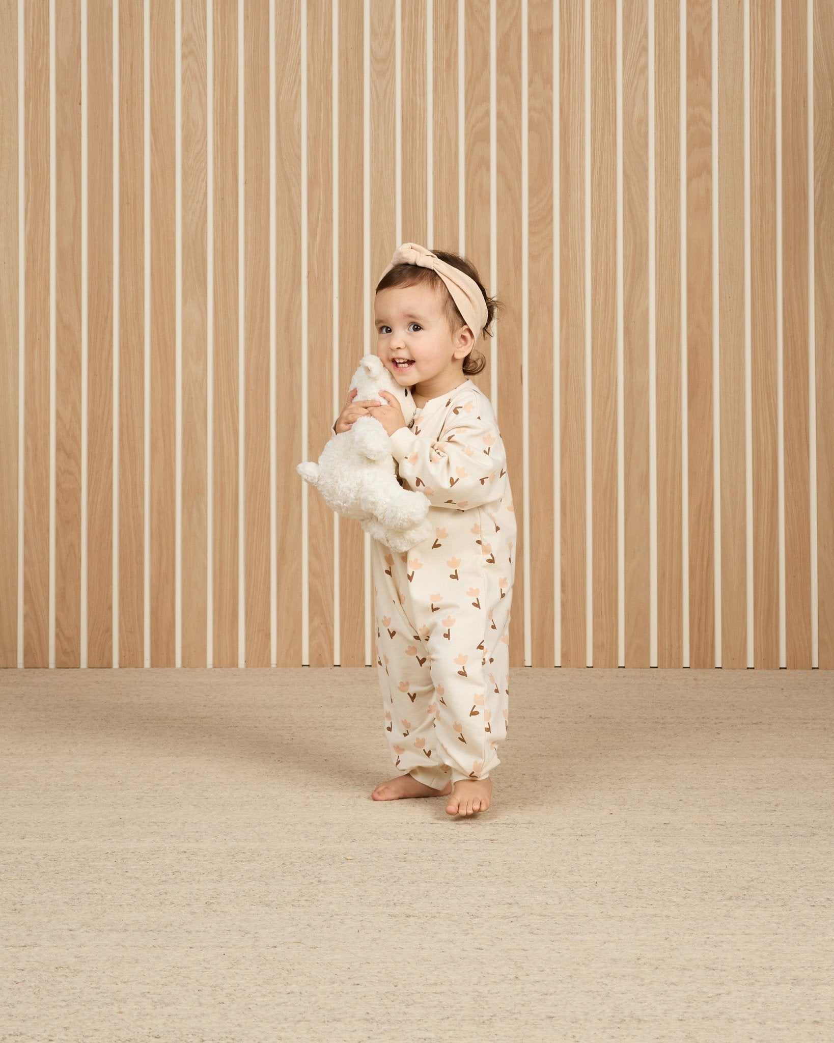 Relaxed Fleece Jumpsuit || Tulips - Rylee + Cru Canada