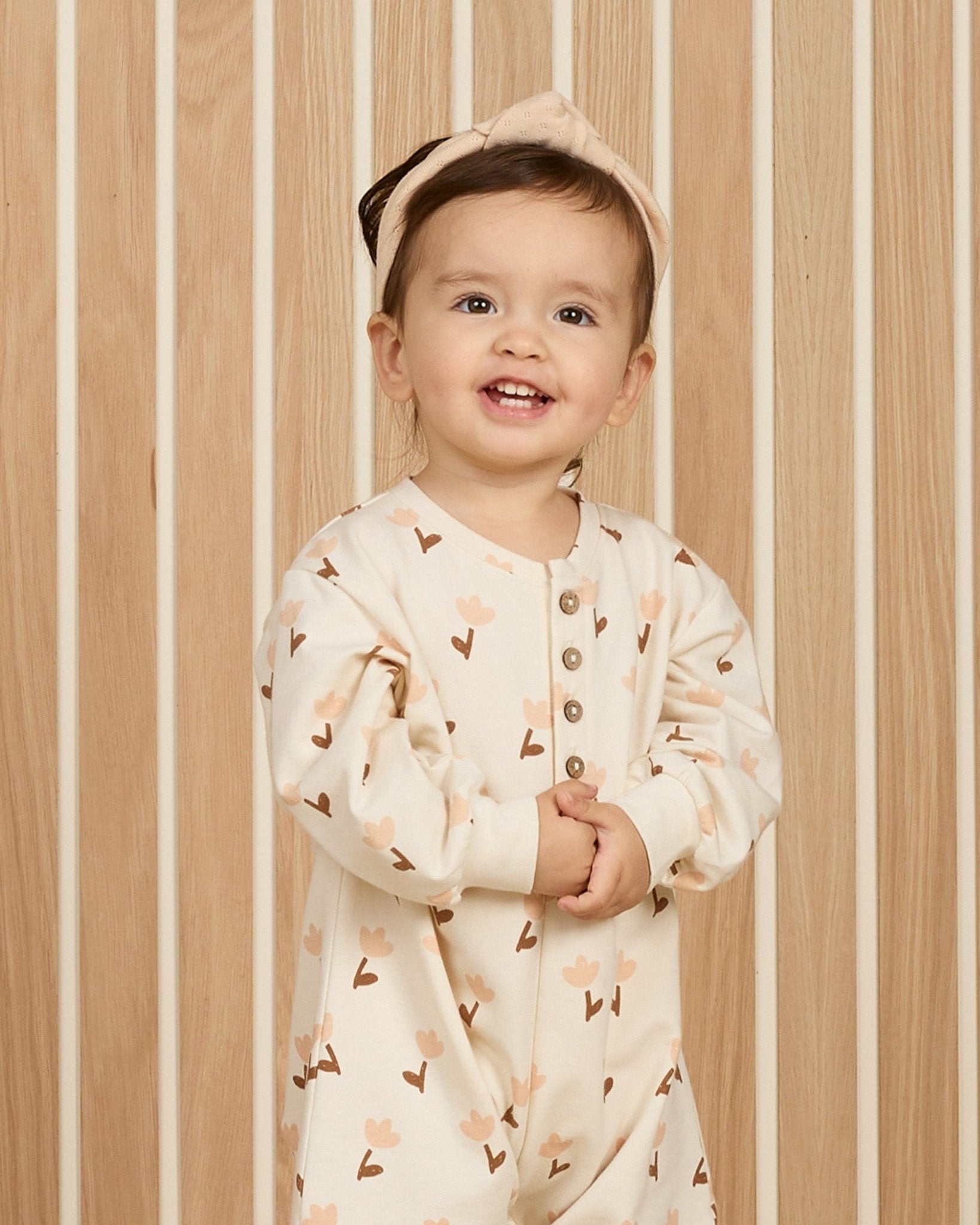 Relaxed Fleece Jumpsuit || Tulips - Rylee + Cru Canada