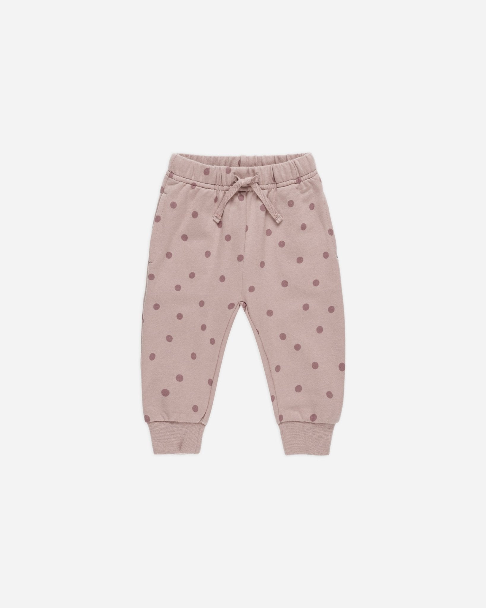 Relaxed Fleece Sweatpant || Polka Dots - Rylee + Cru Canada