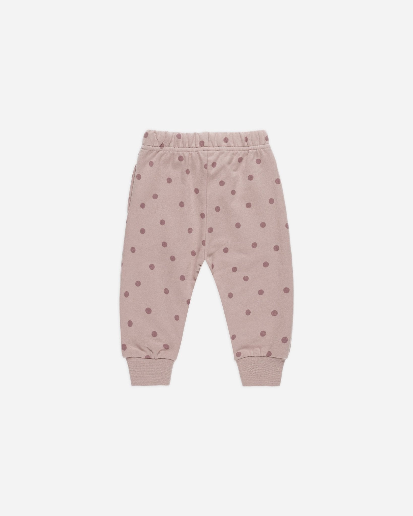 Relaxed Fleece Sweatpant || Polka Dots - Rylee + Cru Canada