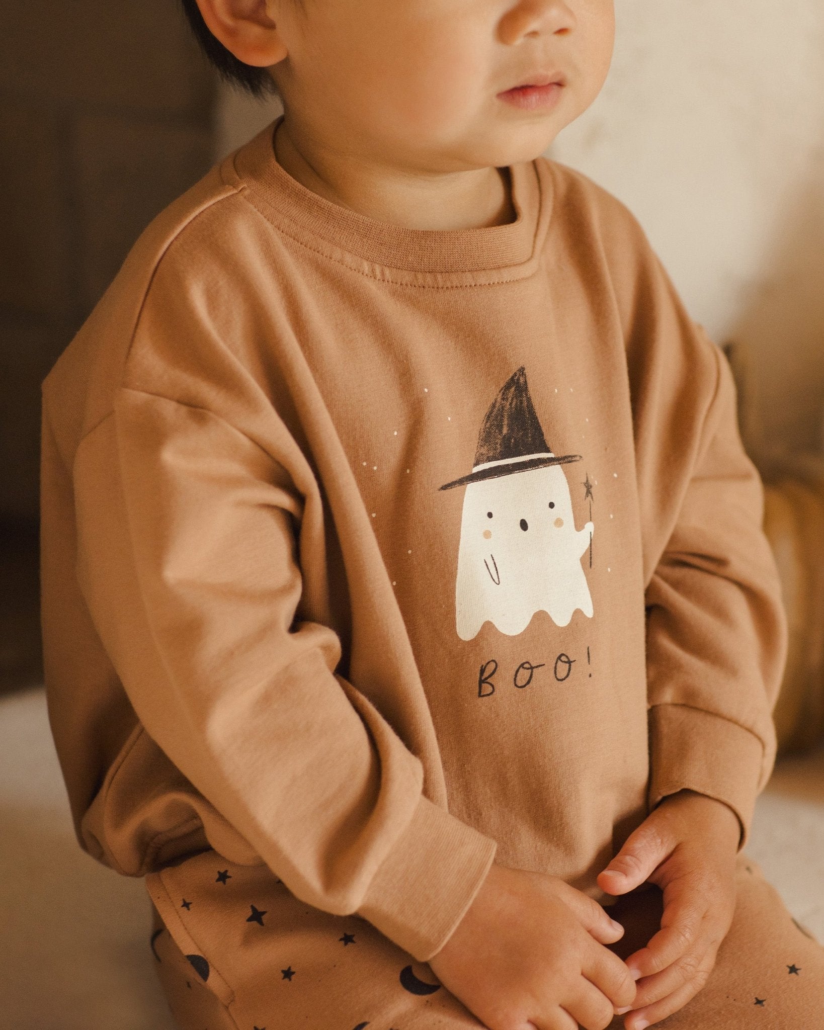 Relaxed Fleece Sweatshirt || Boo - Rylee + Cru Canada