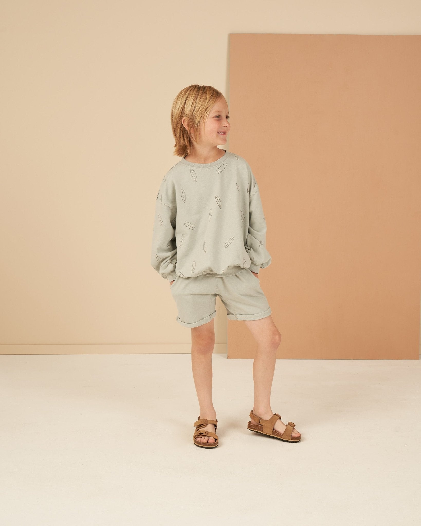 Relaxed Short || Seafoam - Rylee + Cru Canada