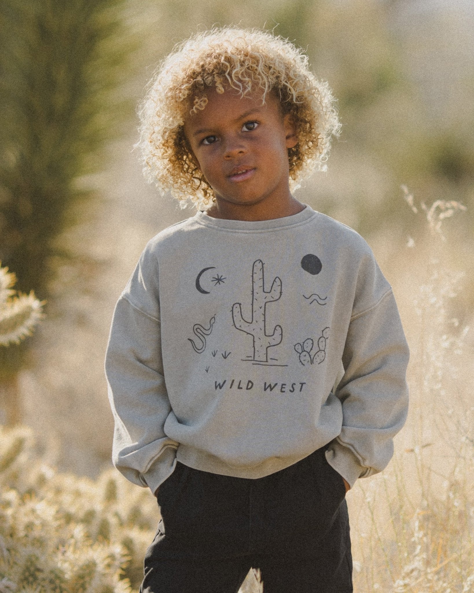 Relaxed Sweatshirt || Wild West - Rylee + Cru Canada